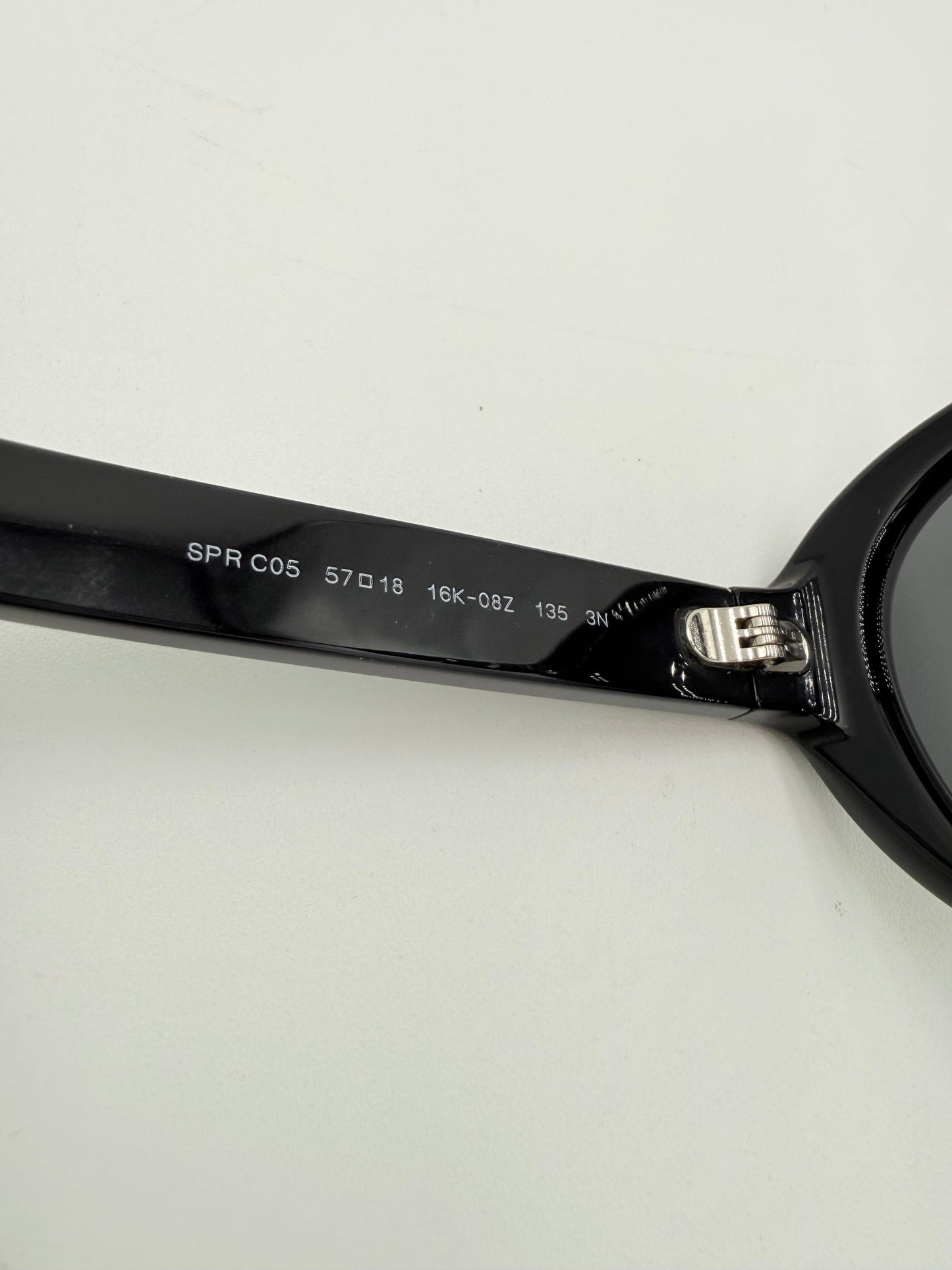 Sunglasses Luxury Designer By Prada In Black, Size: