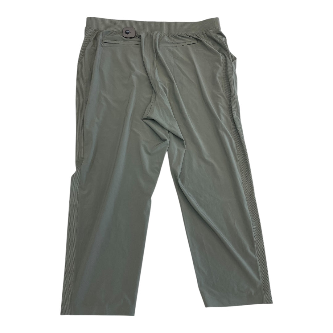 Athletic Pants By Athleta In Green, Size:20