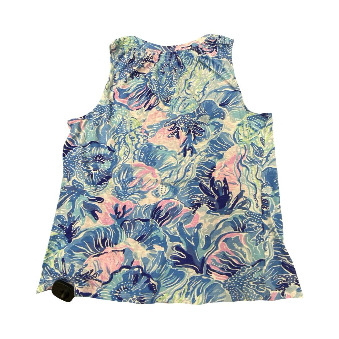 Top Sleeveless Designer By Lilly Pulitzer In Multi, Size:M