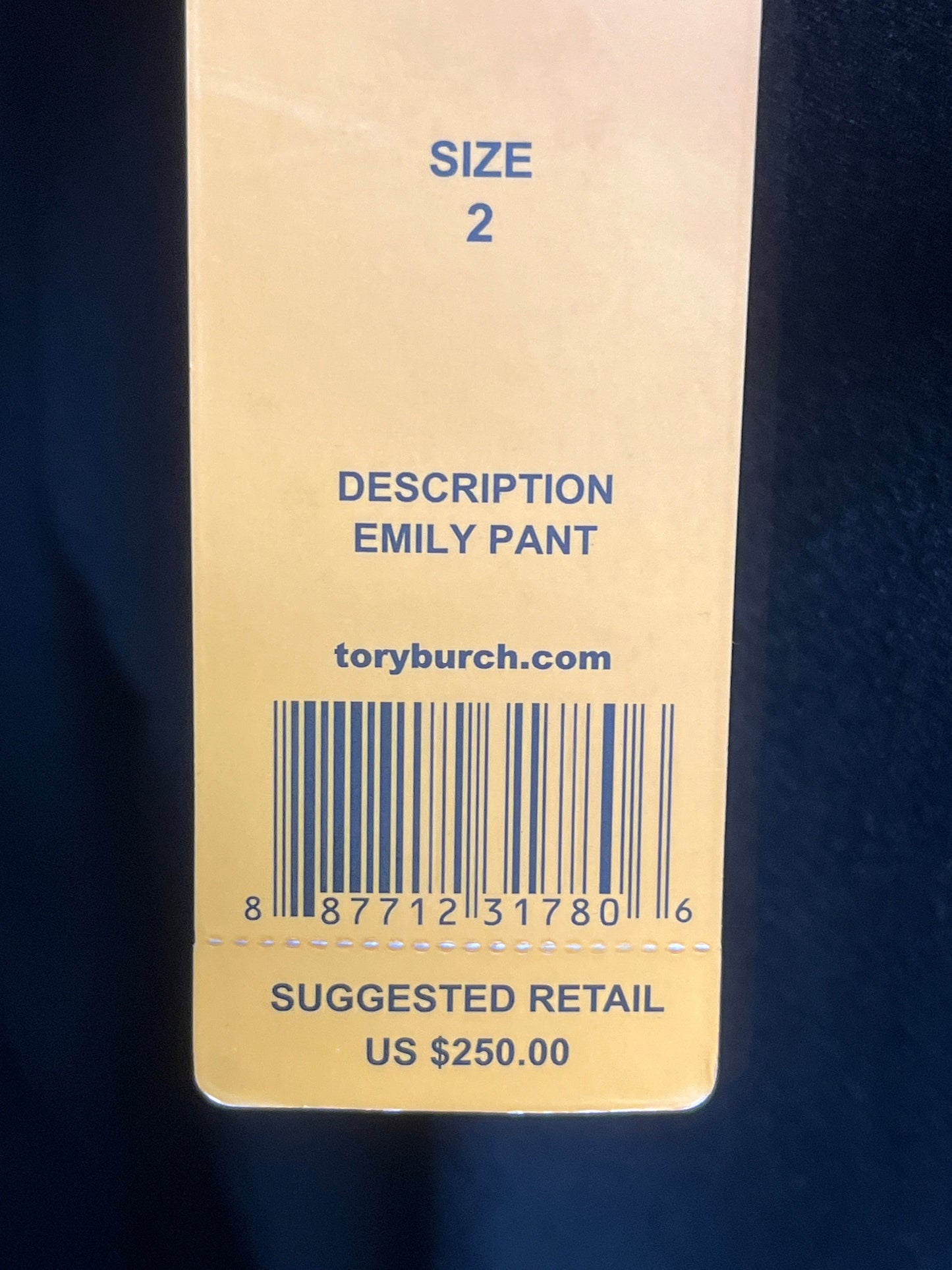 Pants Designer By Tory Burch In Black, Size: 2