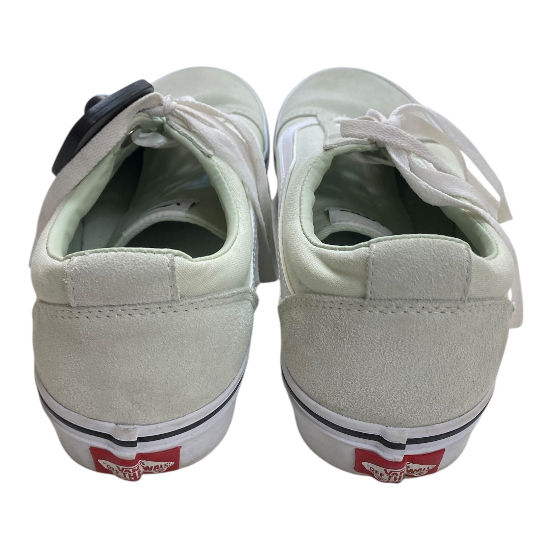 Shoes Athletic By Vans In Green, Size:9.5