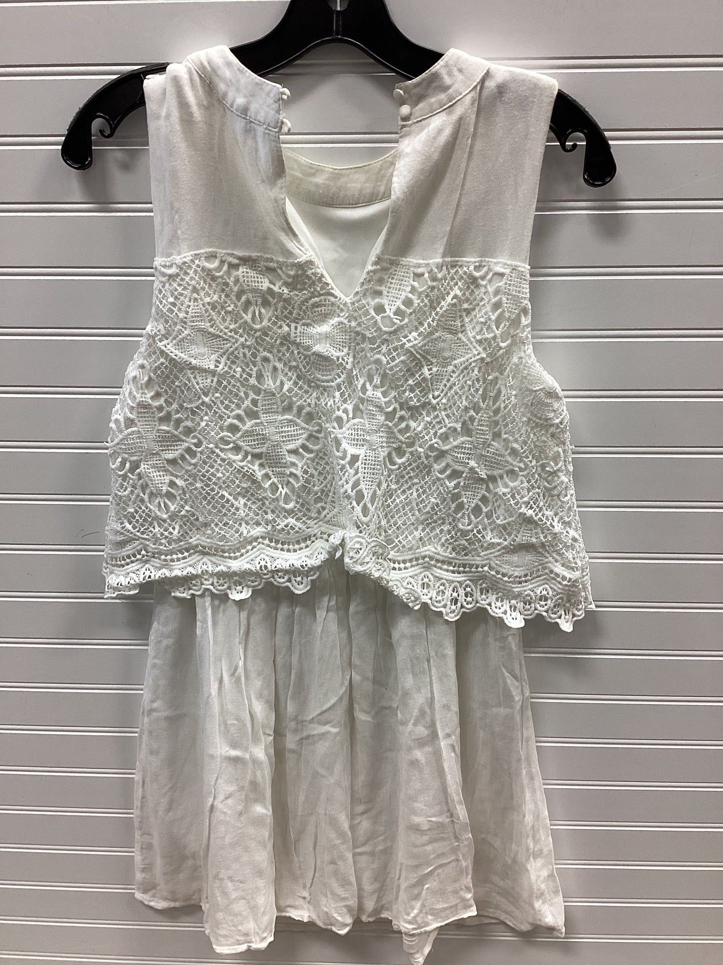 Dress Casual Midi By She + Sky In White, Size:S