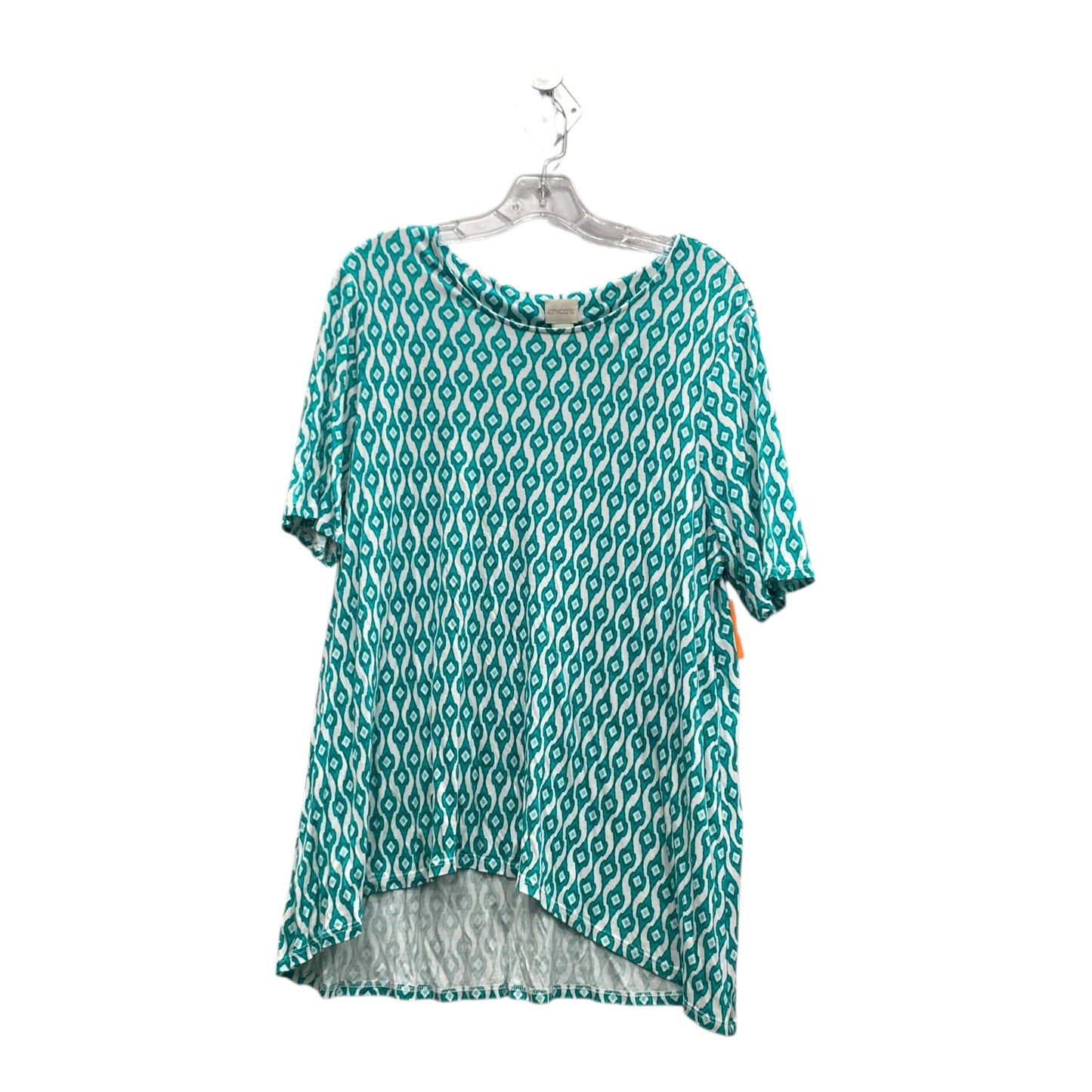 Top Ss By Chicos In Green, Size:Xl