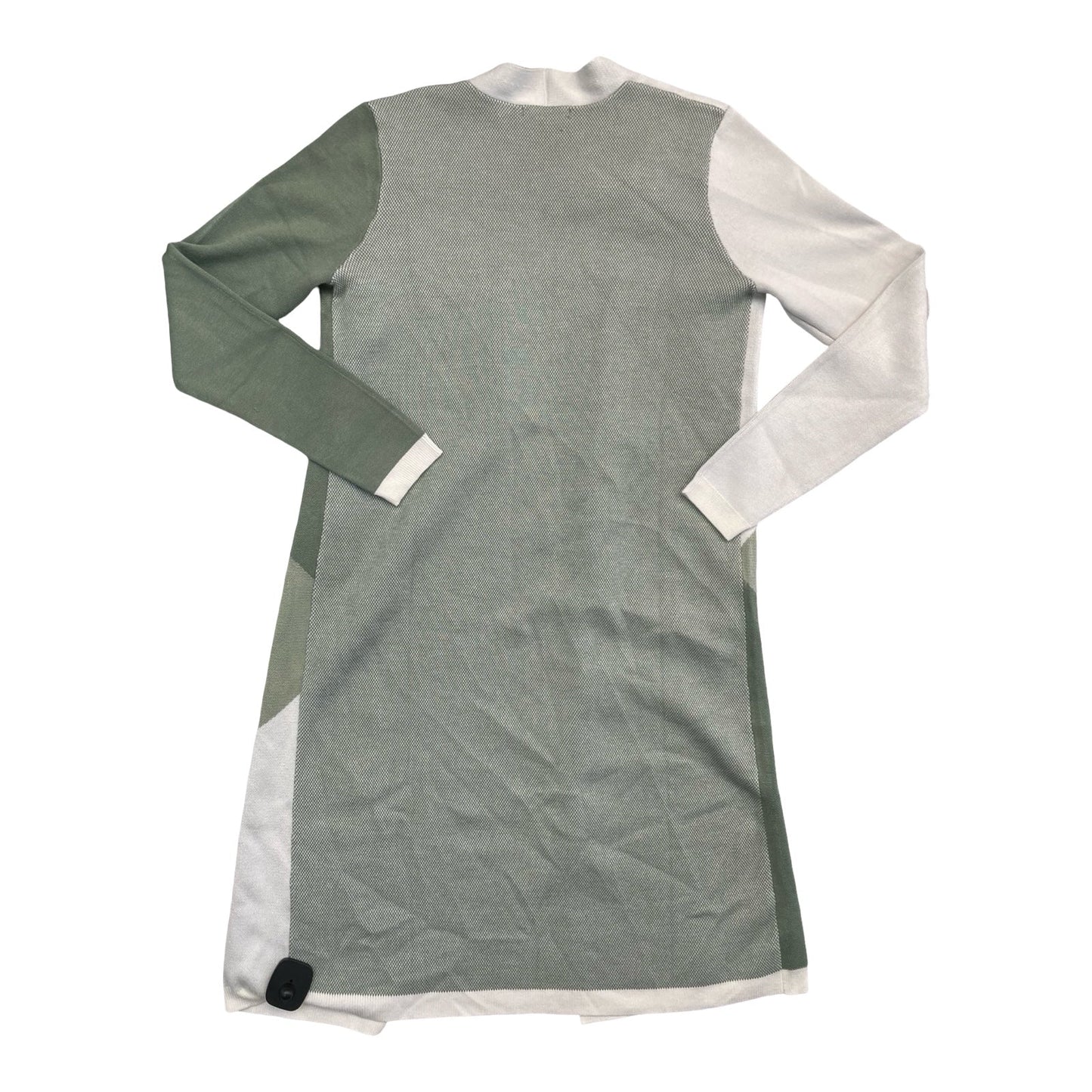 Cardigan By Cmc In Green & White, Size:S