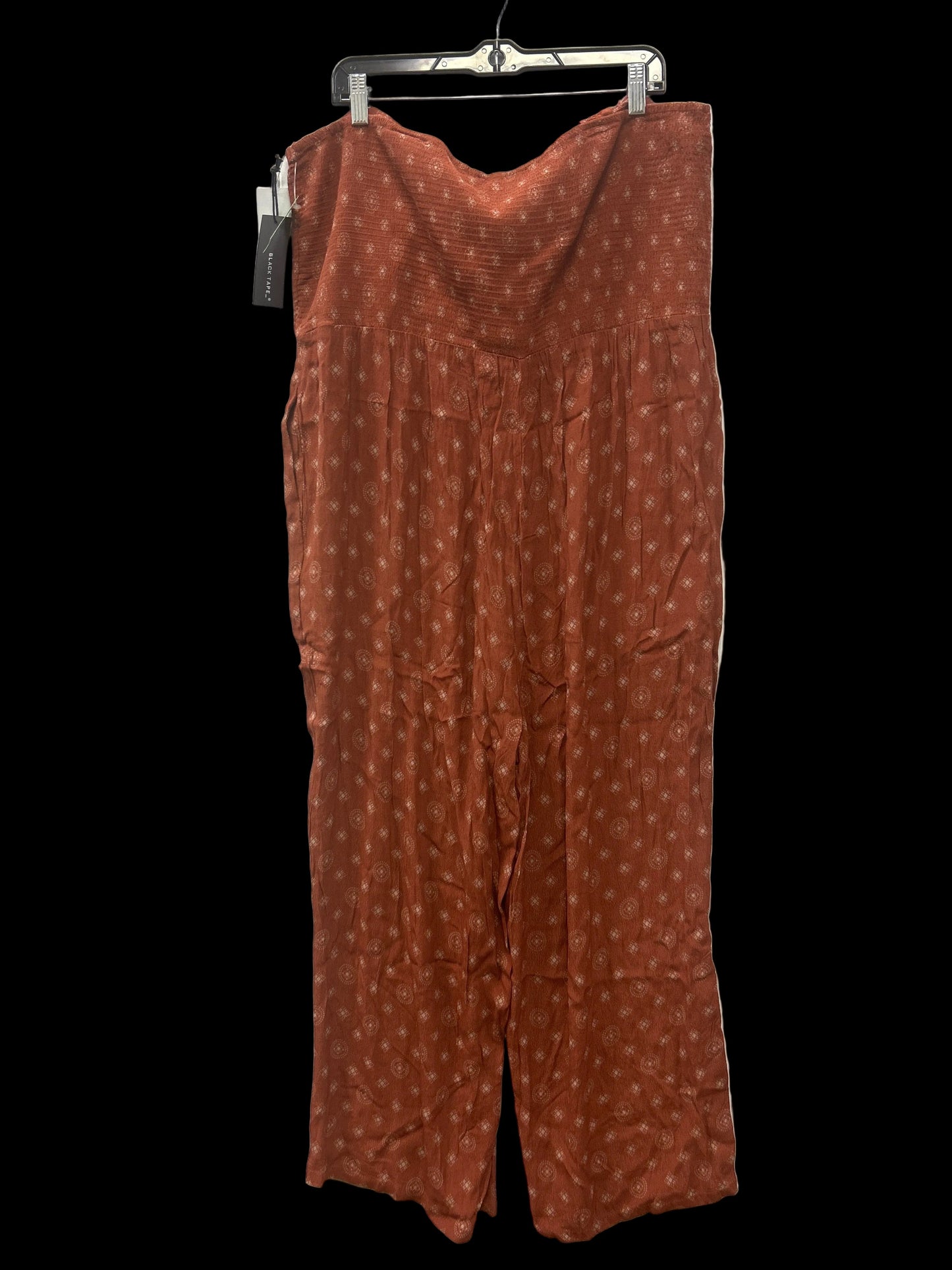 Jumpsuit By Black Tape In Orange, Size:2X NWT