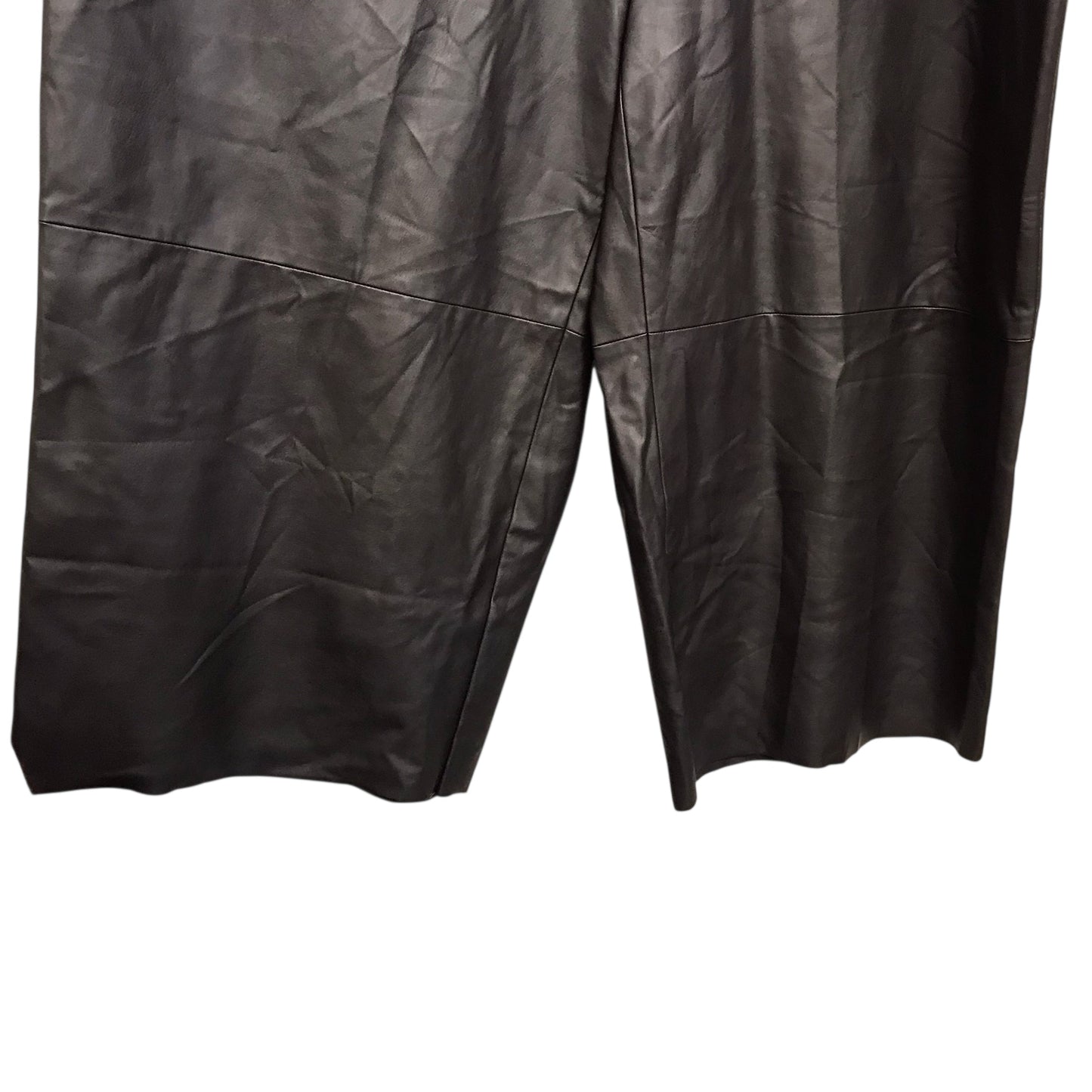 Pants Wide Leg By Isaac Mizrahi Live Qvc In Black, Size:26