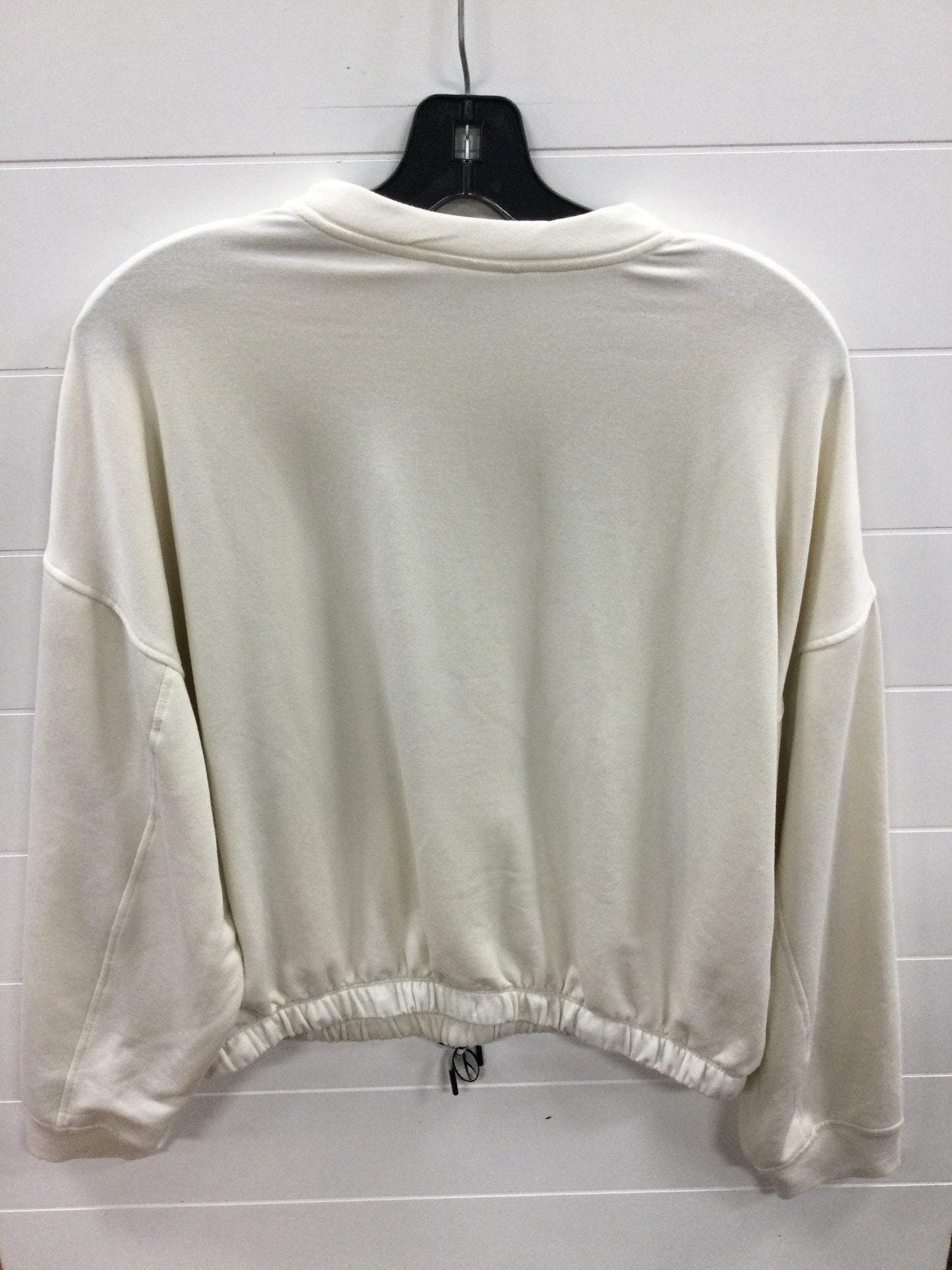 Athletic Top Ls Crewneck By Champion In Cream, Size:L