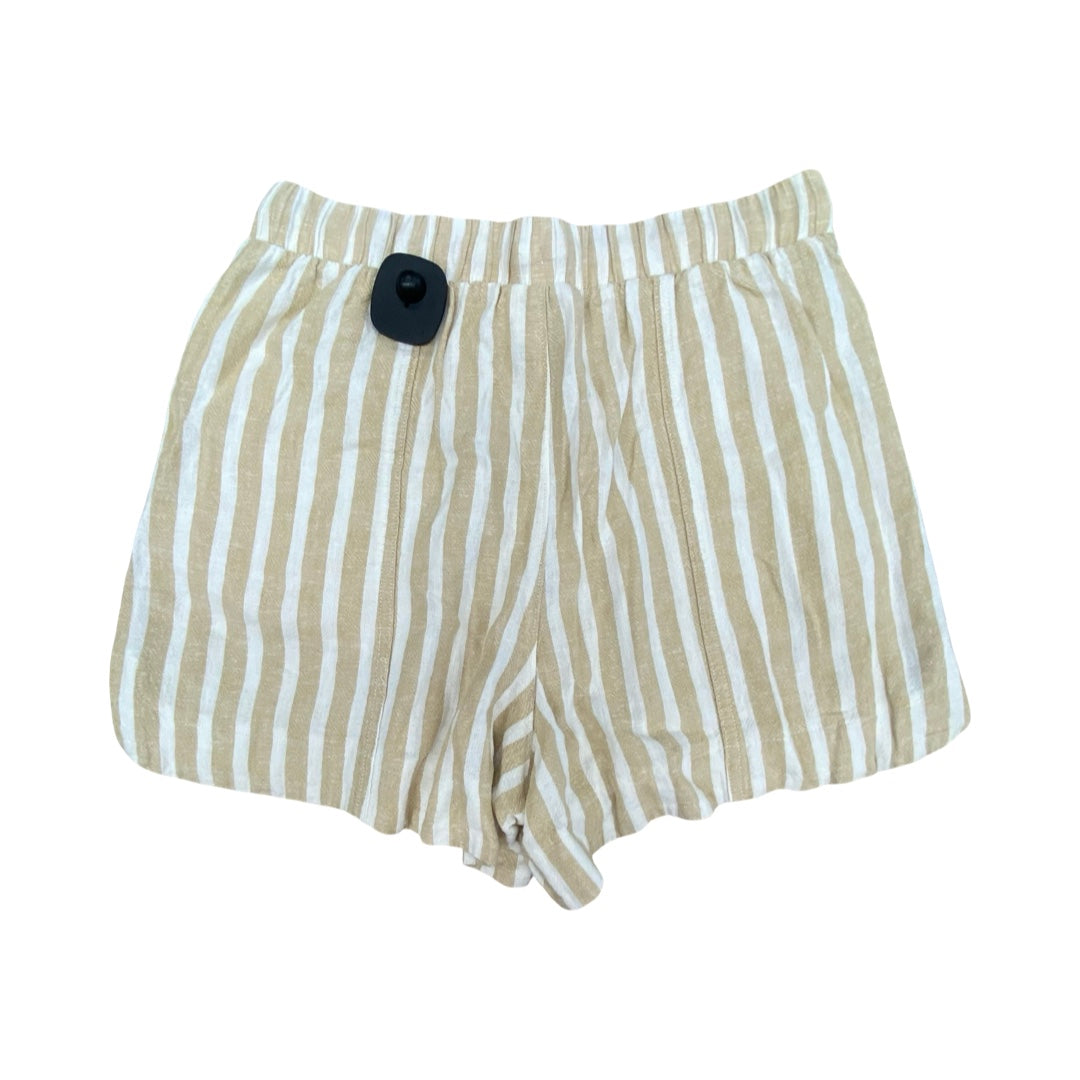 Shorts By Universal Thread In Striped Pattern, Size:S