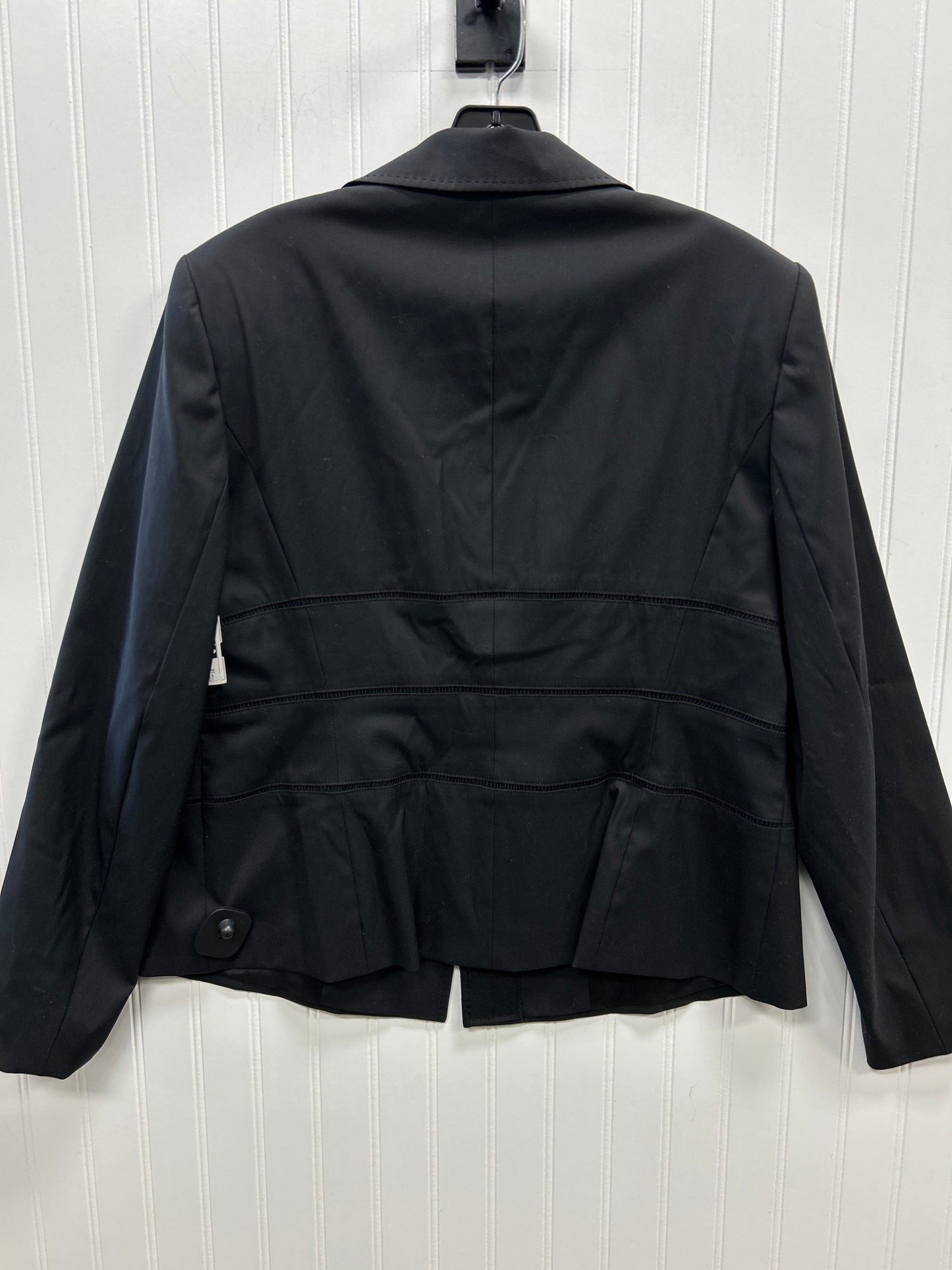 Blazer Designer By Escada In Black, Size:14