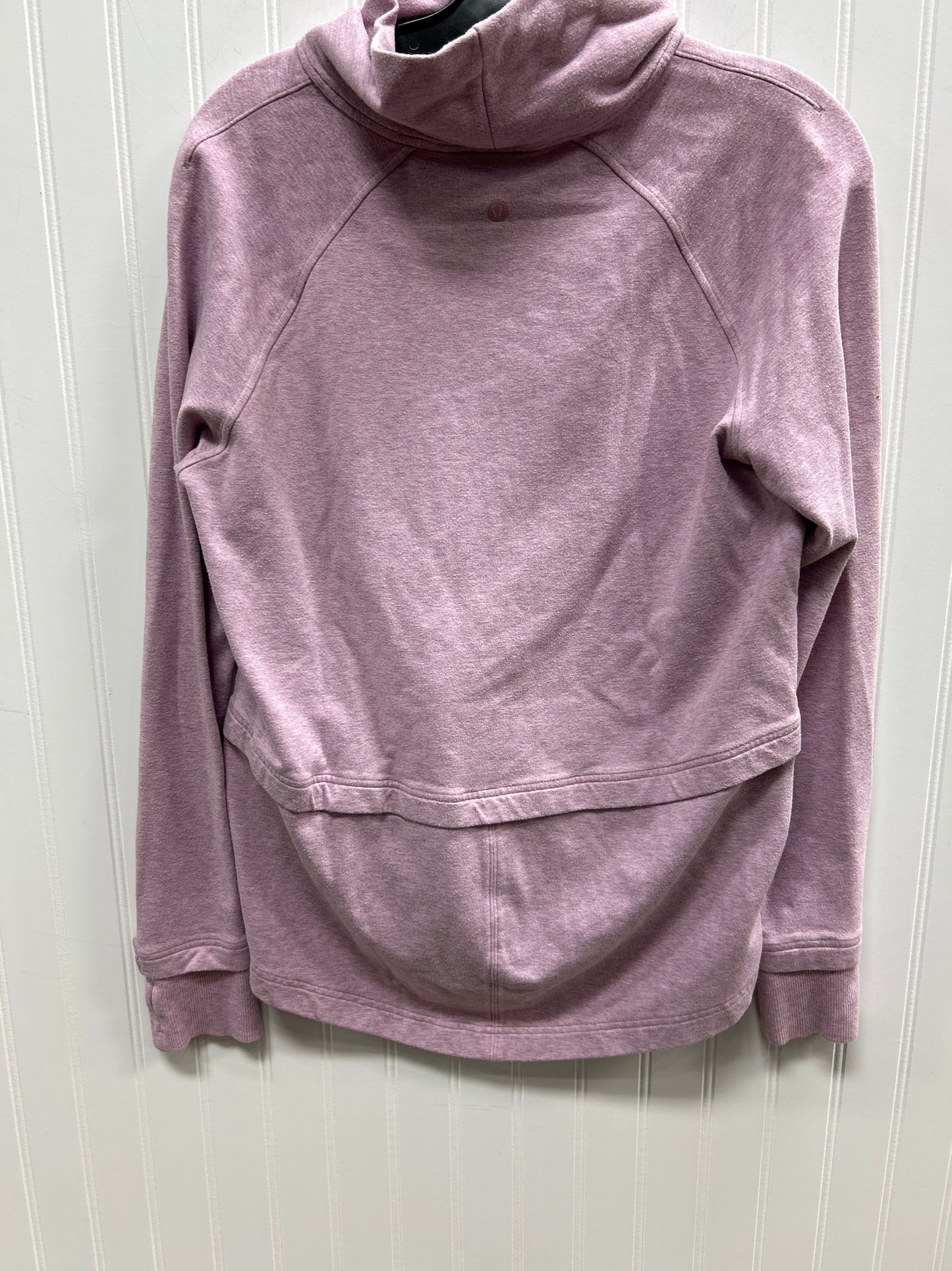 Athletic Sweatshirt Collar By Lululemon In Pink, Size:6