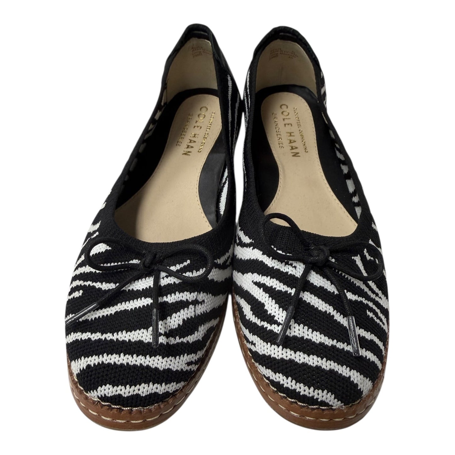 Shoes Flats By Cole-Haan In Zebra Print, Size:8