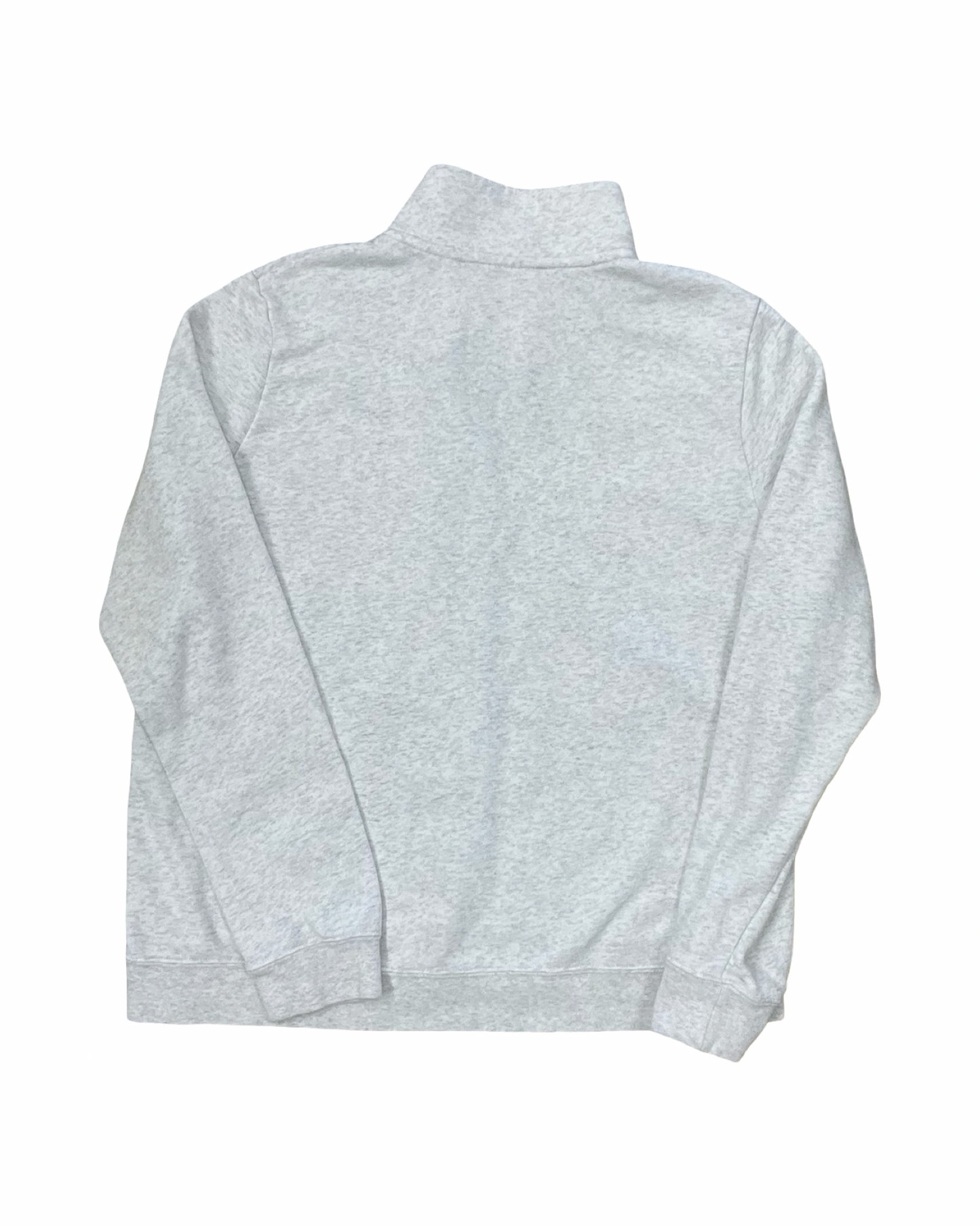 Sweatshirt Collar By Nike In Grey & White, Size:L