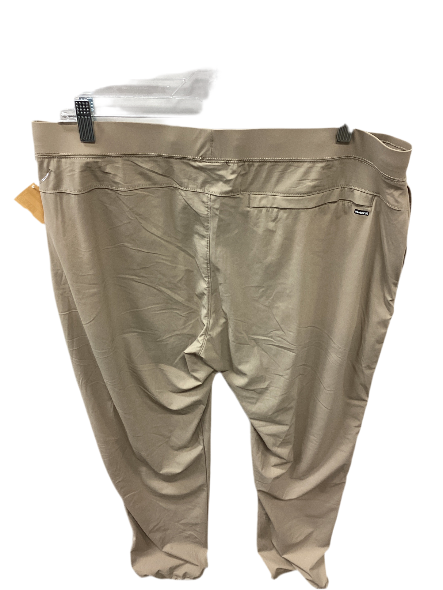 Athletic Pants By Hurley In Beige, Size:Xl