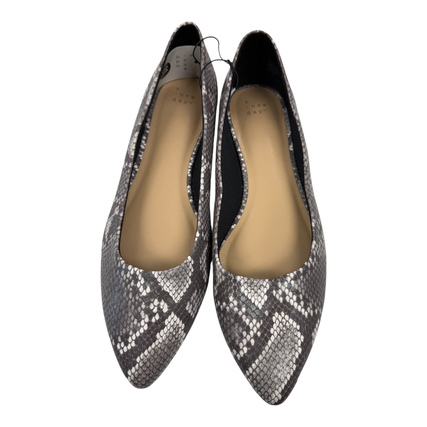 Shoes Flats By A New Day In Snakeskin Print, Size:11
