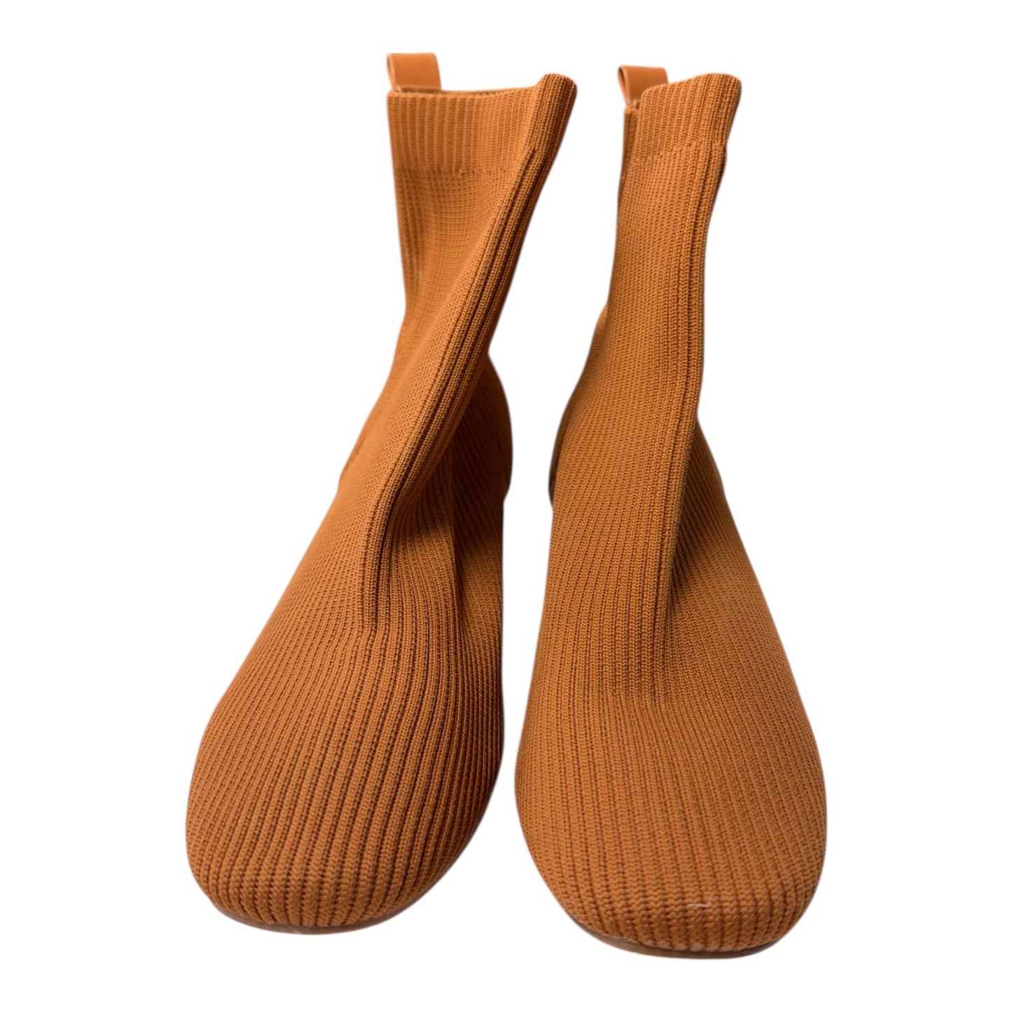 Boots Ankle Heels By Joie In Orange, Size:9