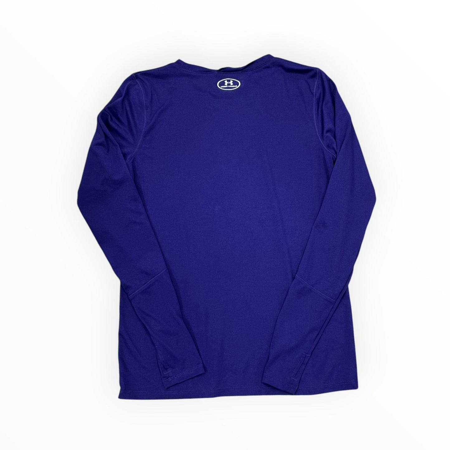 Athletic Top Ls Crewneck By Under Armour In Purple, Size:Xs