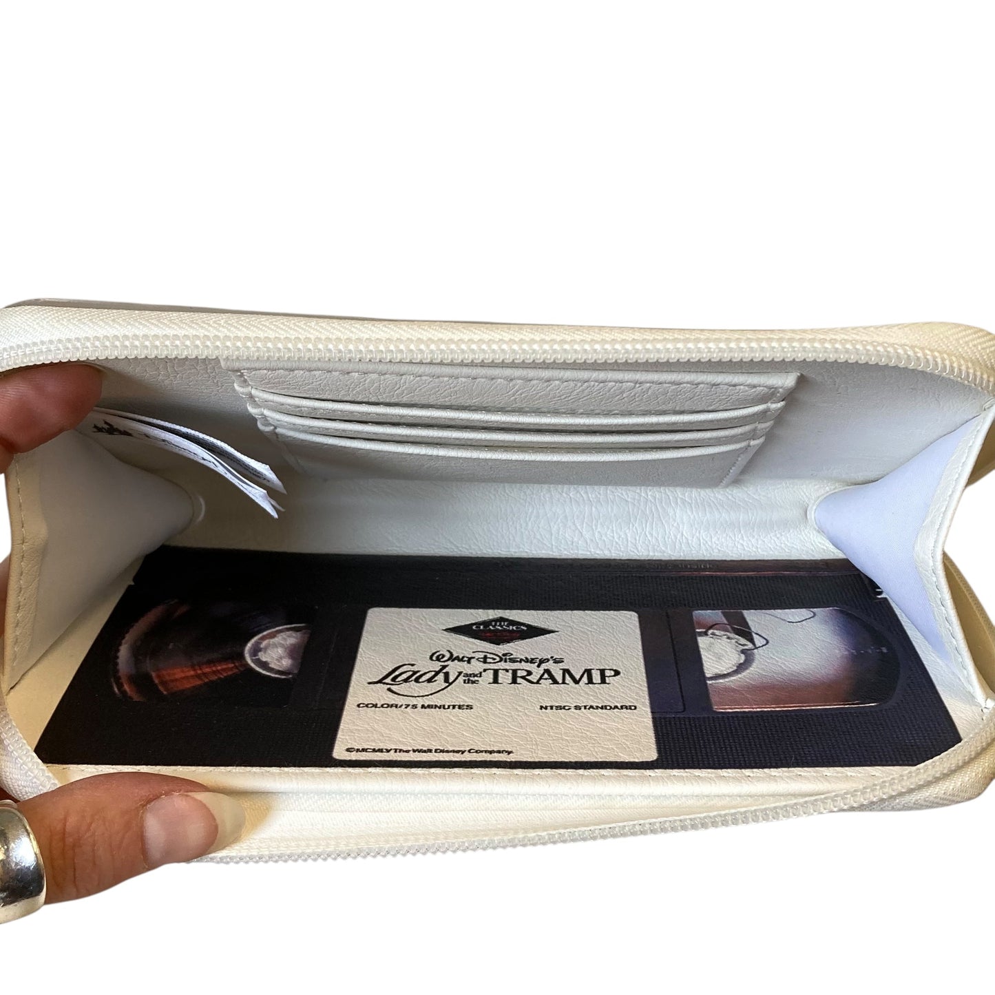 Wallet By Disney In White, Size:Large