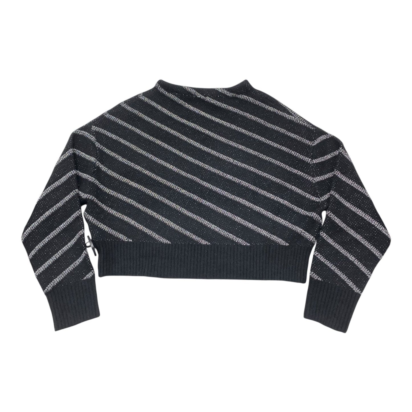 Sweater Designer By All Saints In Black & Silver, Size:M