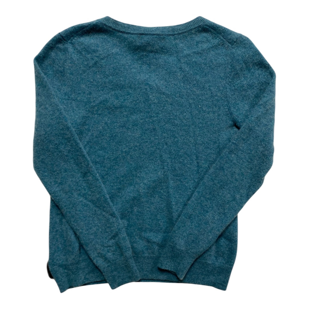 Sweater Cashmere By Tahari In Blue, Size:L