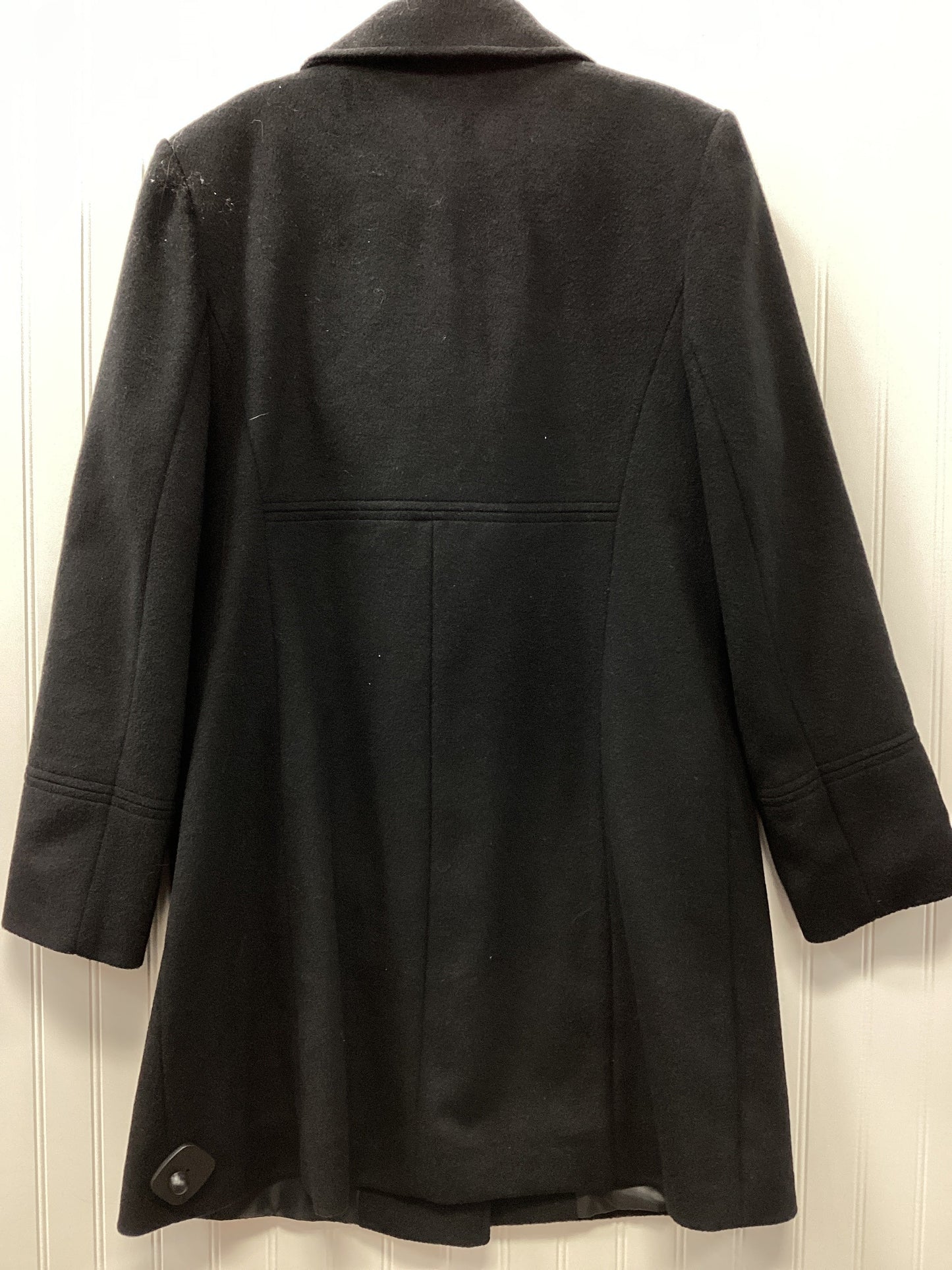Coat Parka By Larry Levine In Black, Size:L