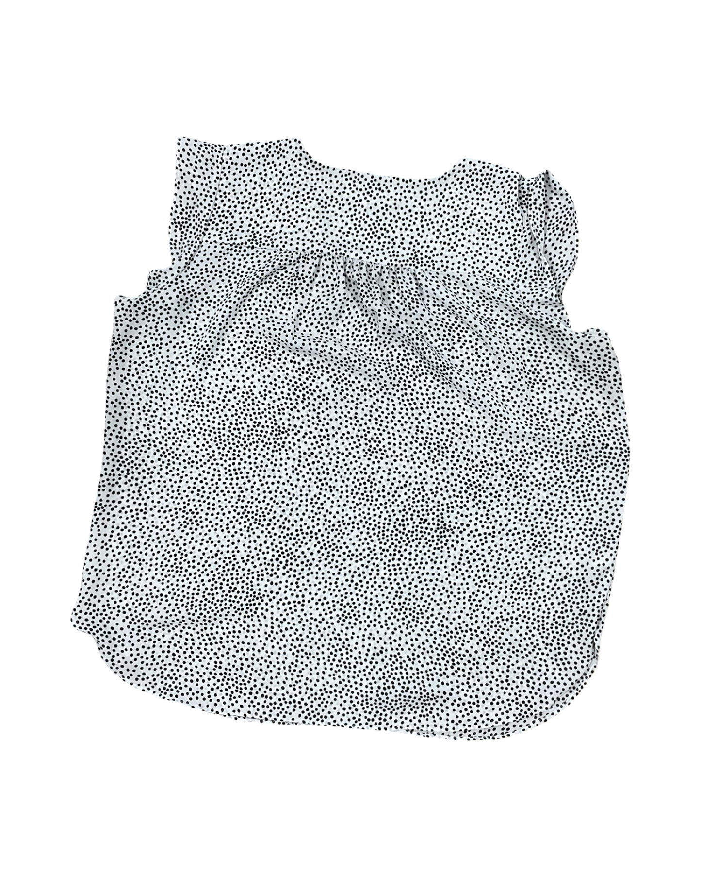 Top Sleeveless By Loft In Black & White, Size:Xl
