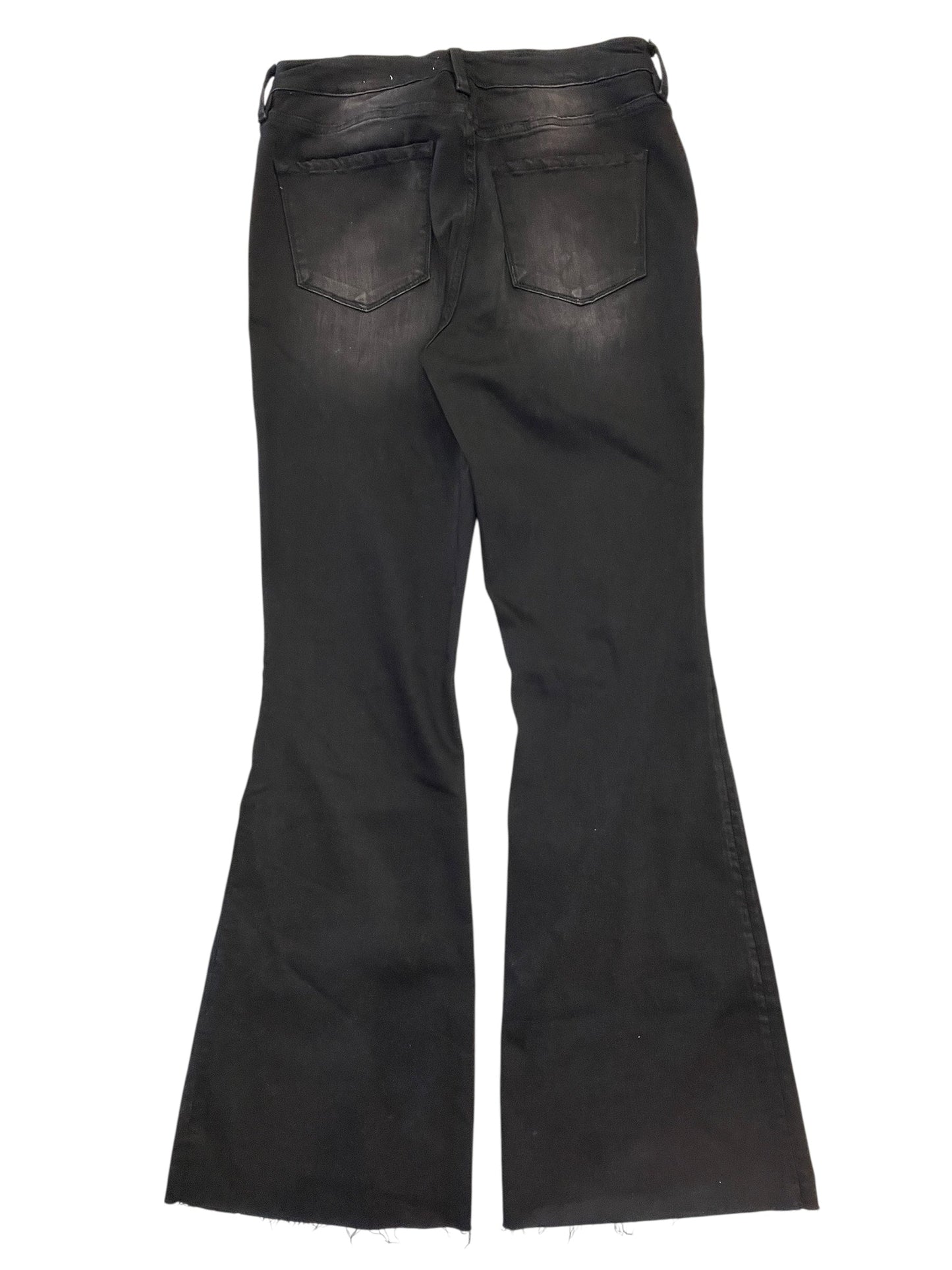 Jeans Flared By Kancan In Black, Size:8