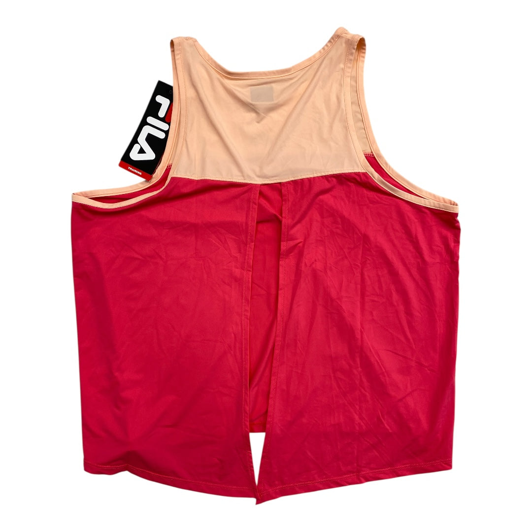 Athletic Tank Top By Fila In Multi, Size:L