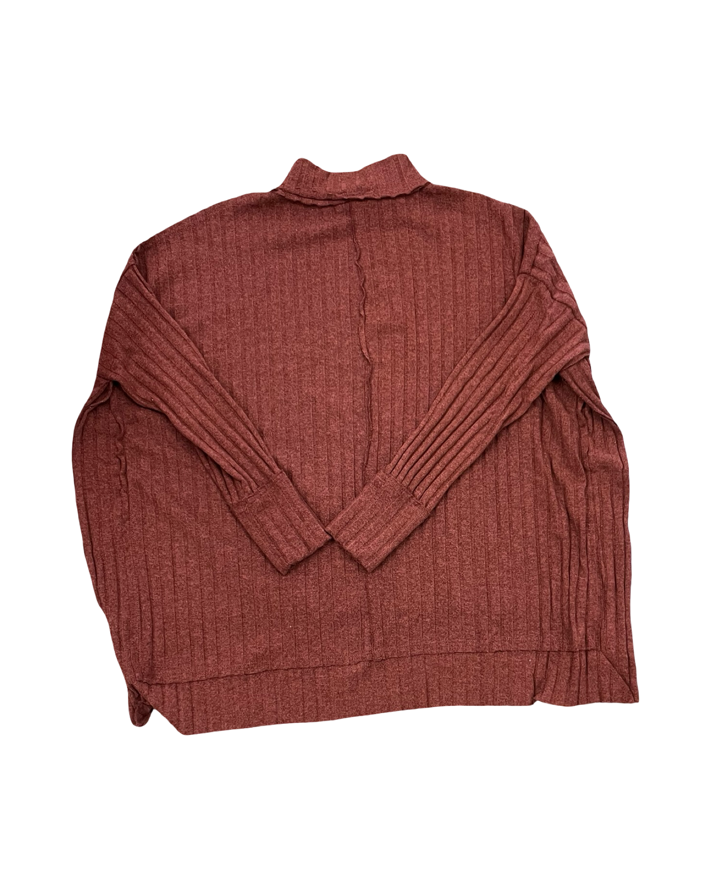 Top Ls By Bke In Orange, Size:Xs