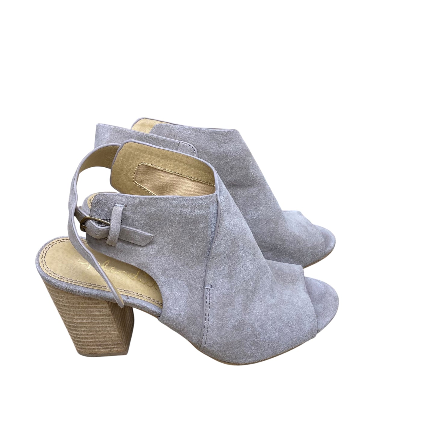 Shoes Heels Block By Splendid In Taupe, Size:7.5