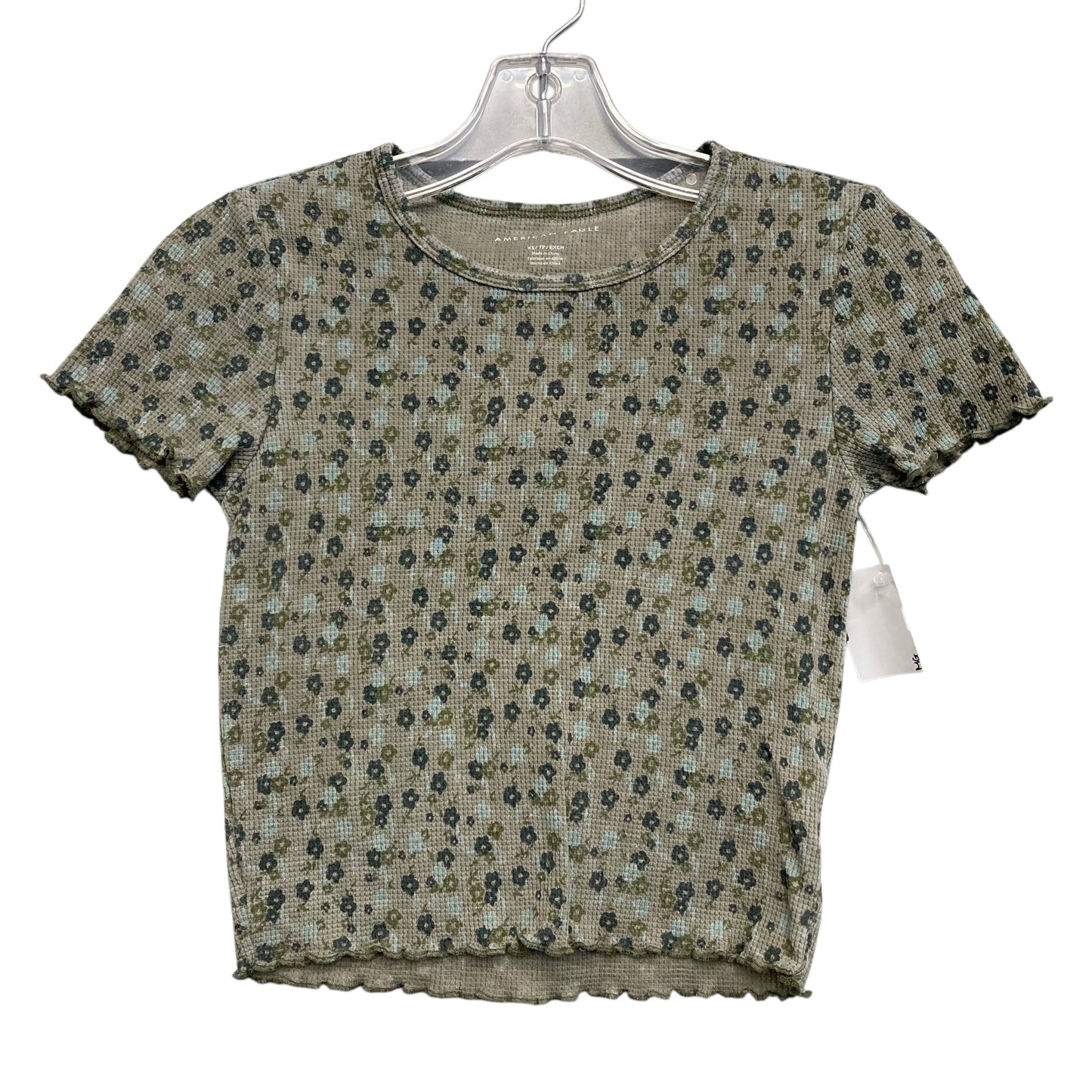Top Ss By American Eagle In Green, Size:Xs