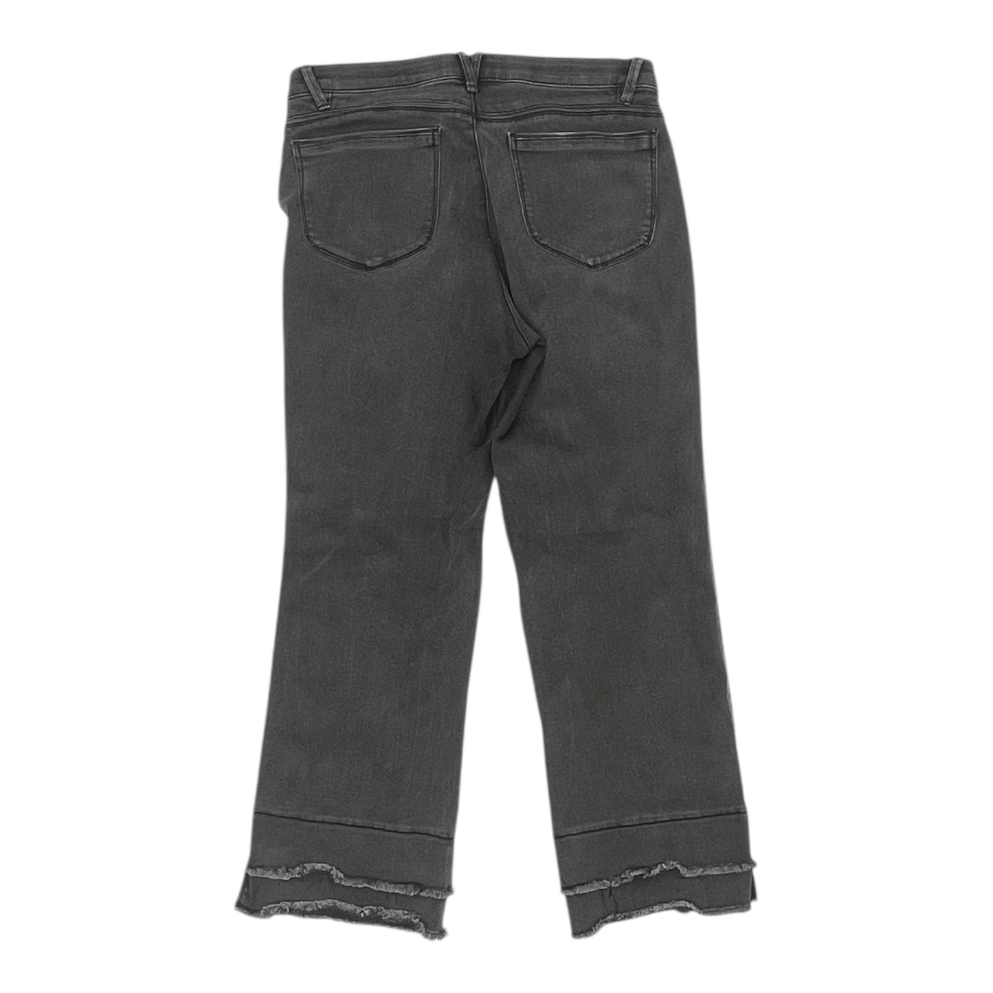 Jeans Straight By Democracy In Grey Denim, Size:12