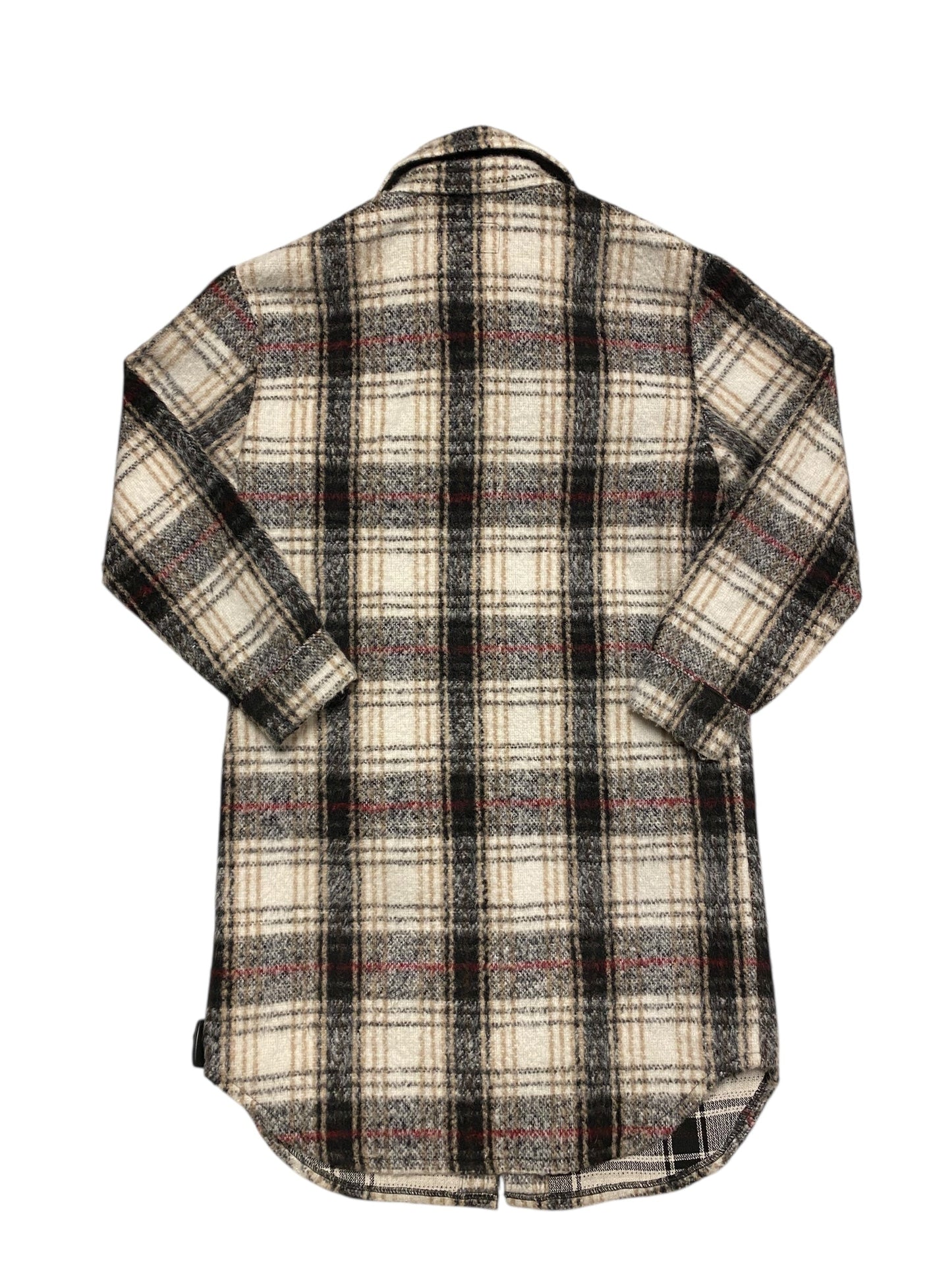 Coat Other By Tribal In Plaid Pattern, Size:M