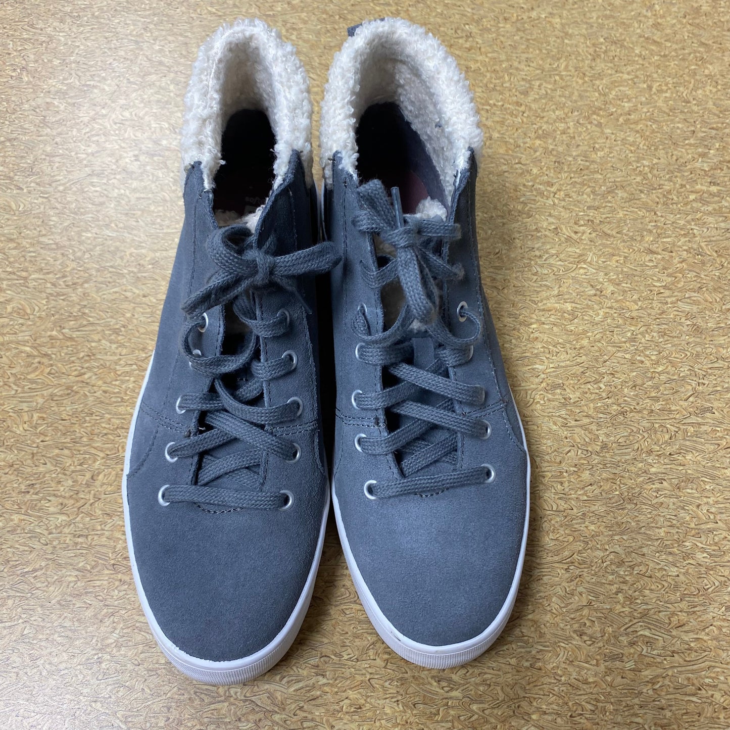 Boots Ankle Flats By Keds In Grey, Size:9