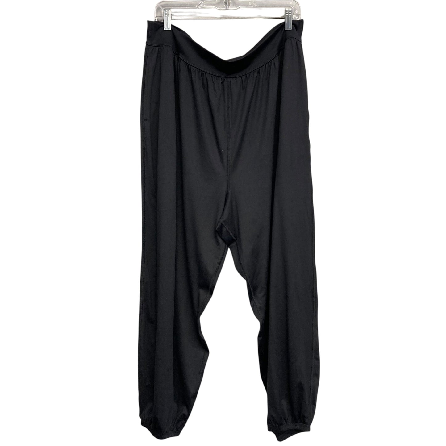 Athletic Pants By Offline In Black, Size:1X