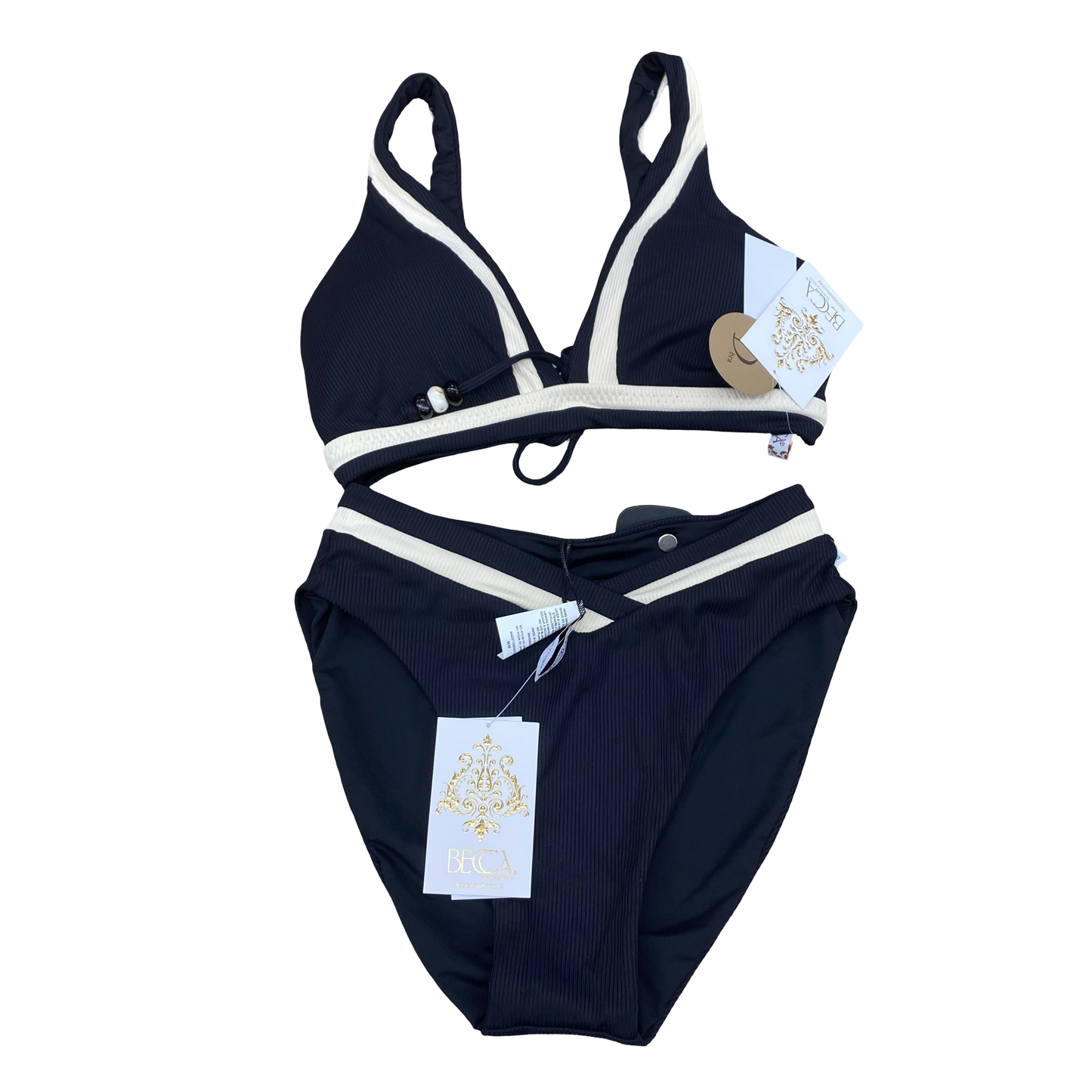 Swimsuit Bottom By Becca In Black, Size:M/ Pieces Sold Separately
