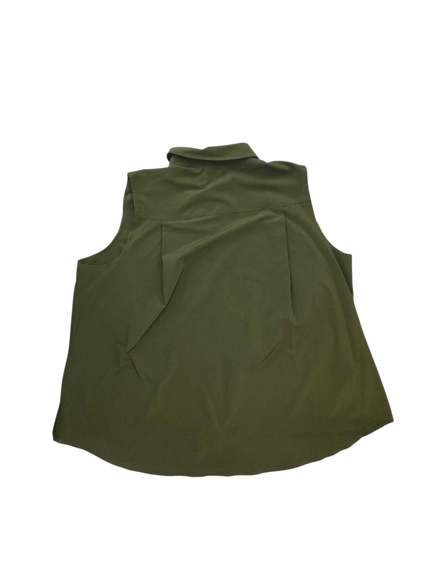 Athletic Tank Top By Athleta In Green, Size:1X
