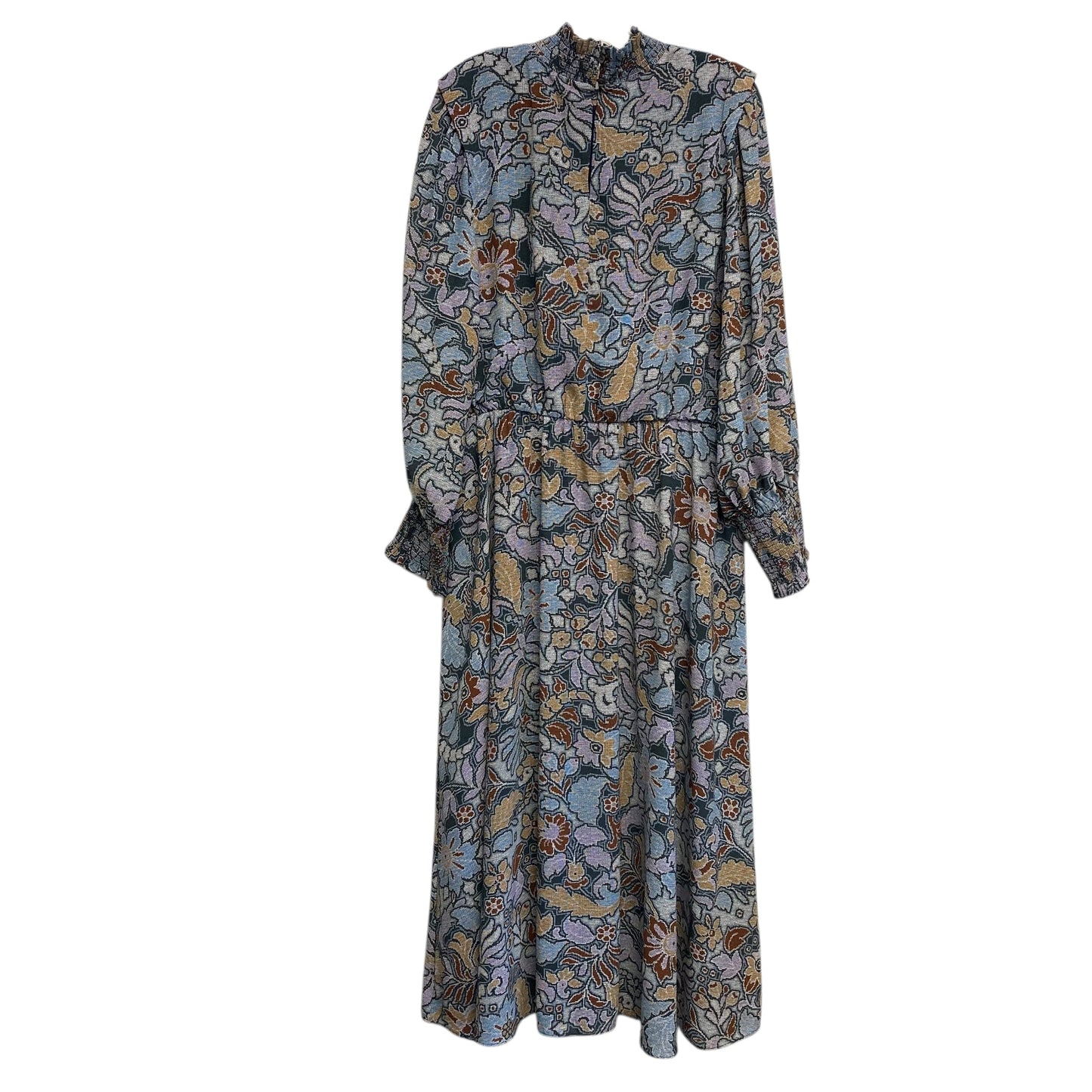 Dress Casual Maxi By Ann Taylor In Multi, Size:1X