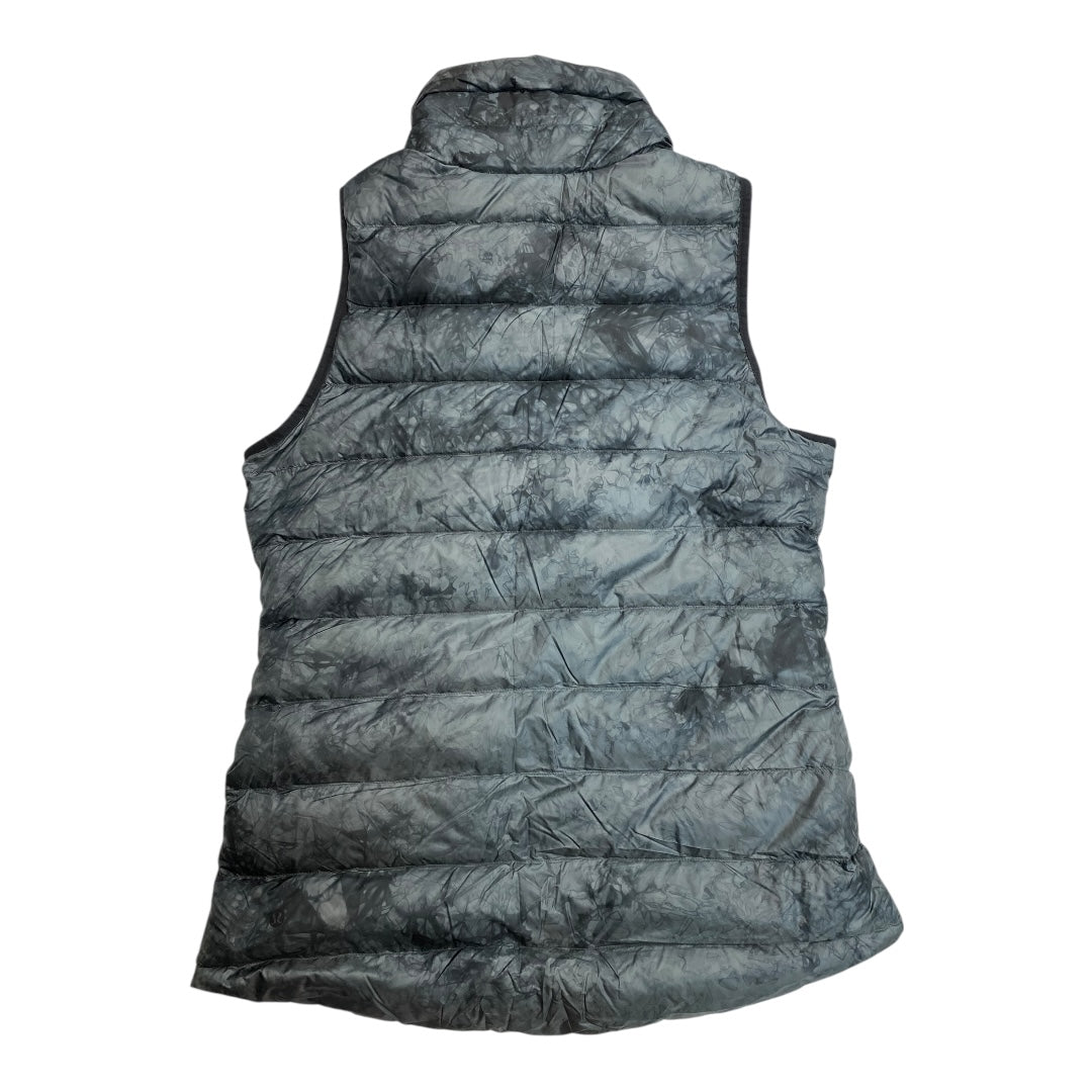 Vest Puffer & Quilted By Lululemon In Black & Grey, Size:10