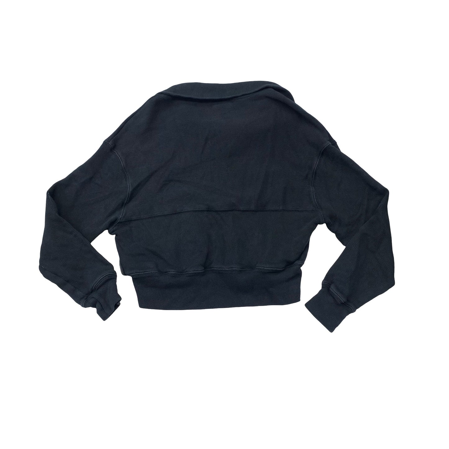 Athletic Sweatshirt Collar By Offline In Black, Size:S