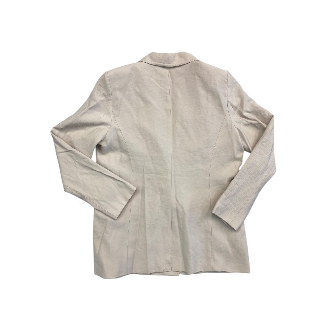 Blazer Designer By Karl Lagerfeld In Beige, Size:14