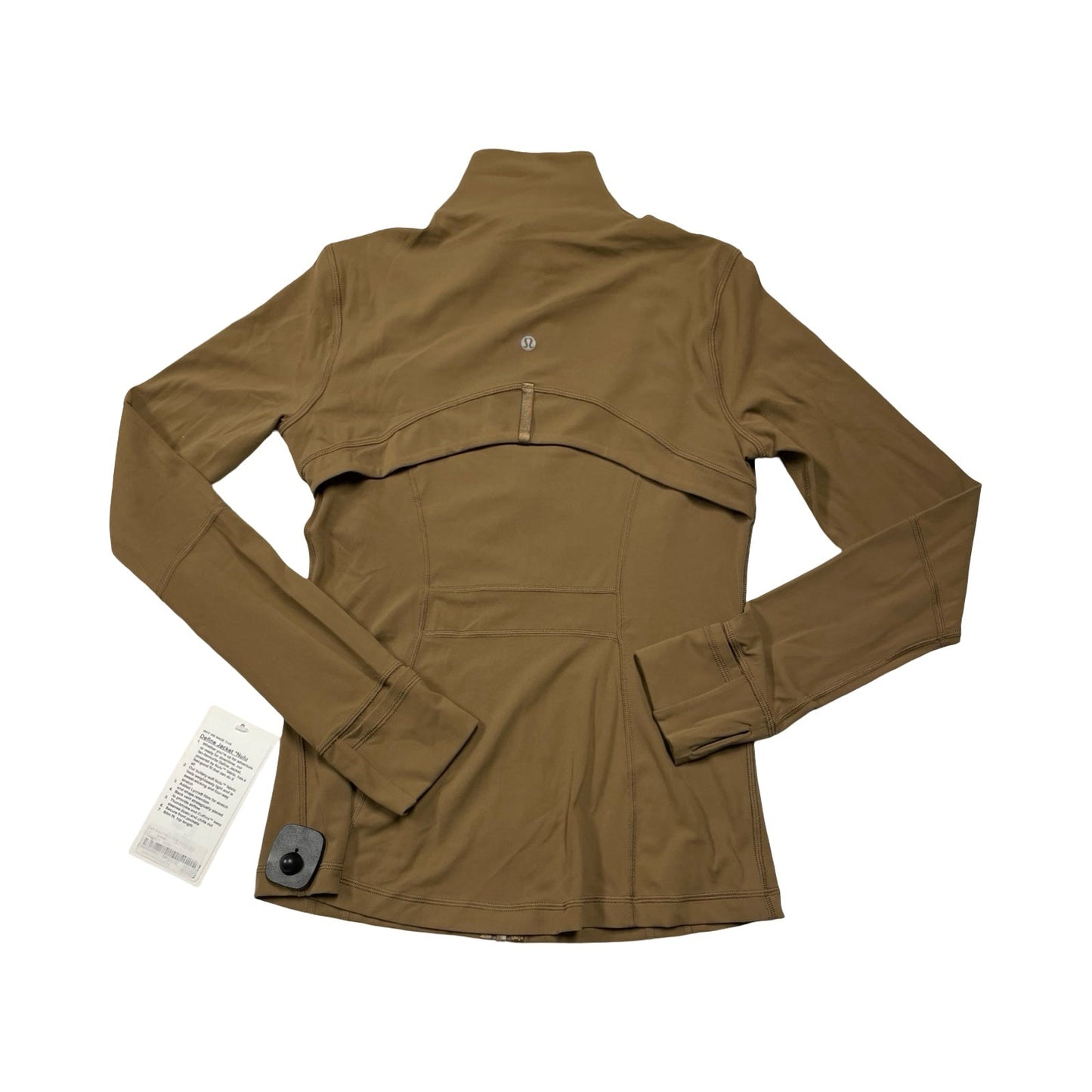 Athletic Jacket By Lululemon In Brown, Size:8