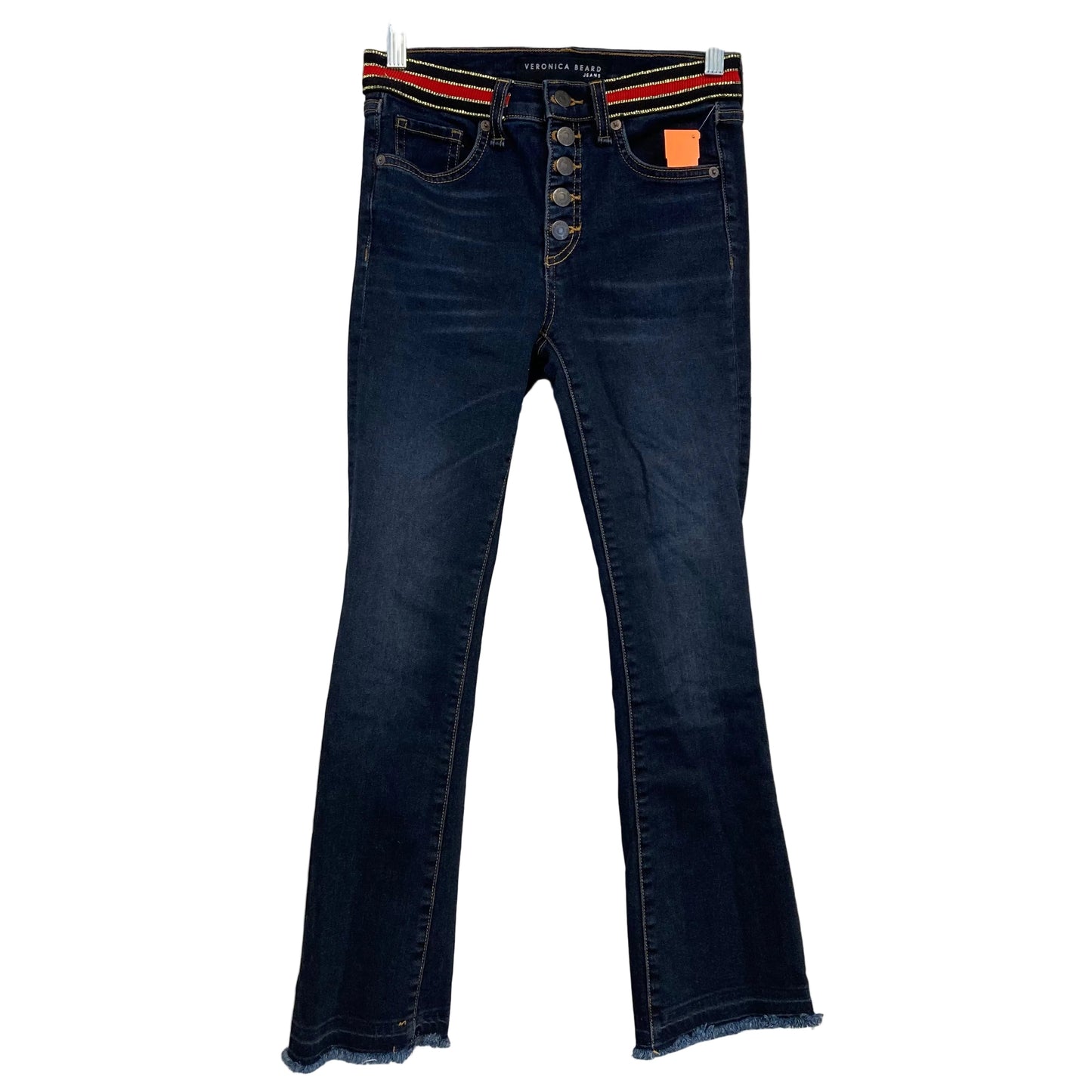 Jeans Boot Cut By Veronica Beard In Blue Denim, Size:0