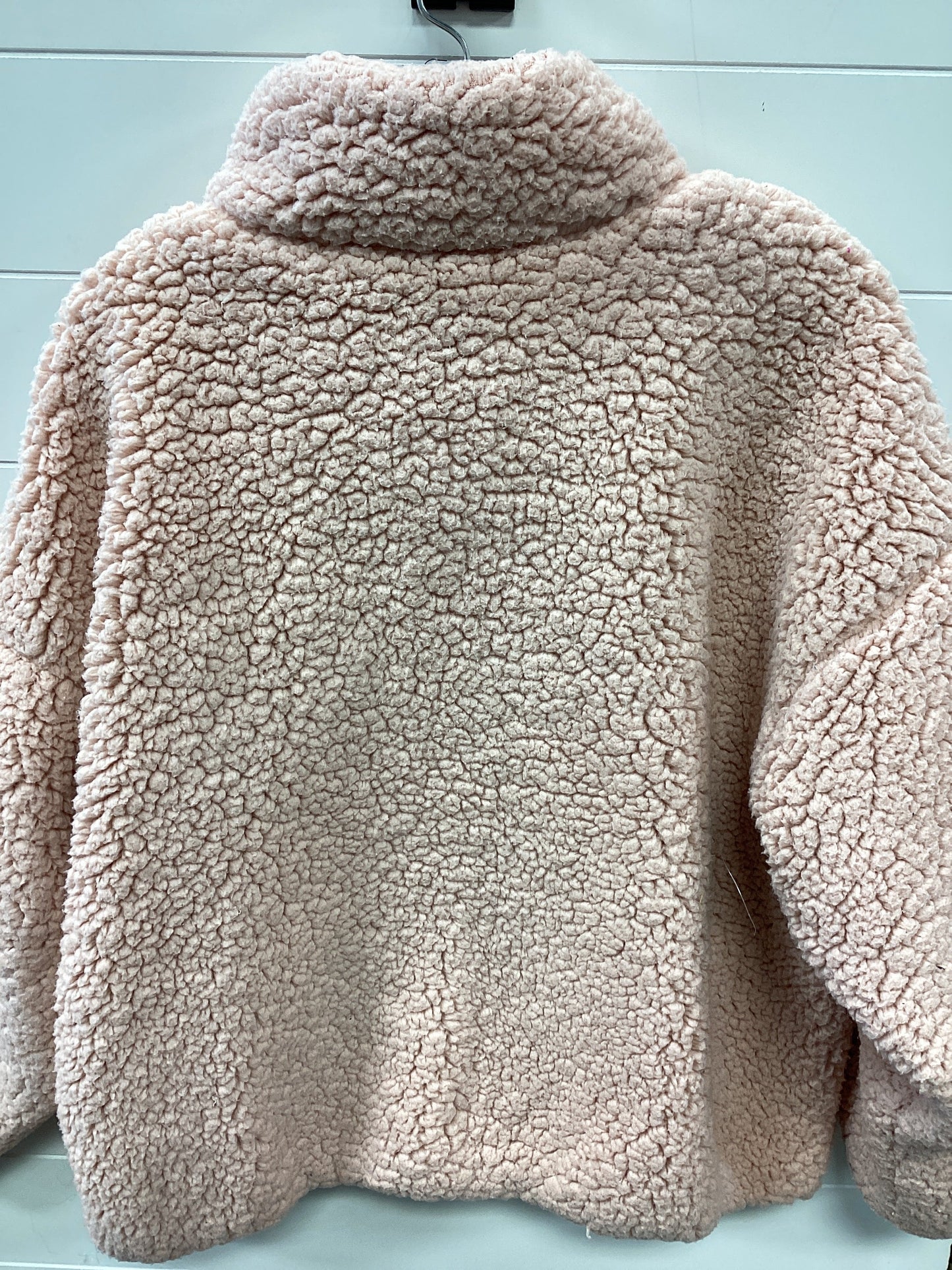 Jacket Fleece By Nine West In Pink, Size:Xxl