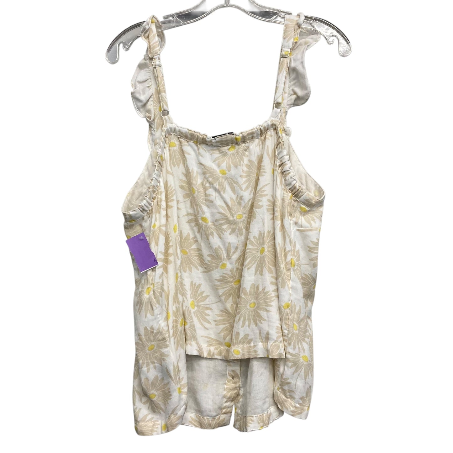 Top Sleeveless By Torrid In Floral Print, Size:L