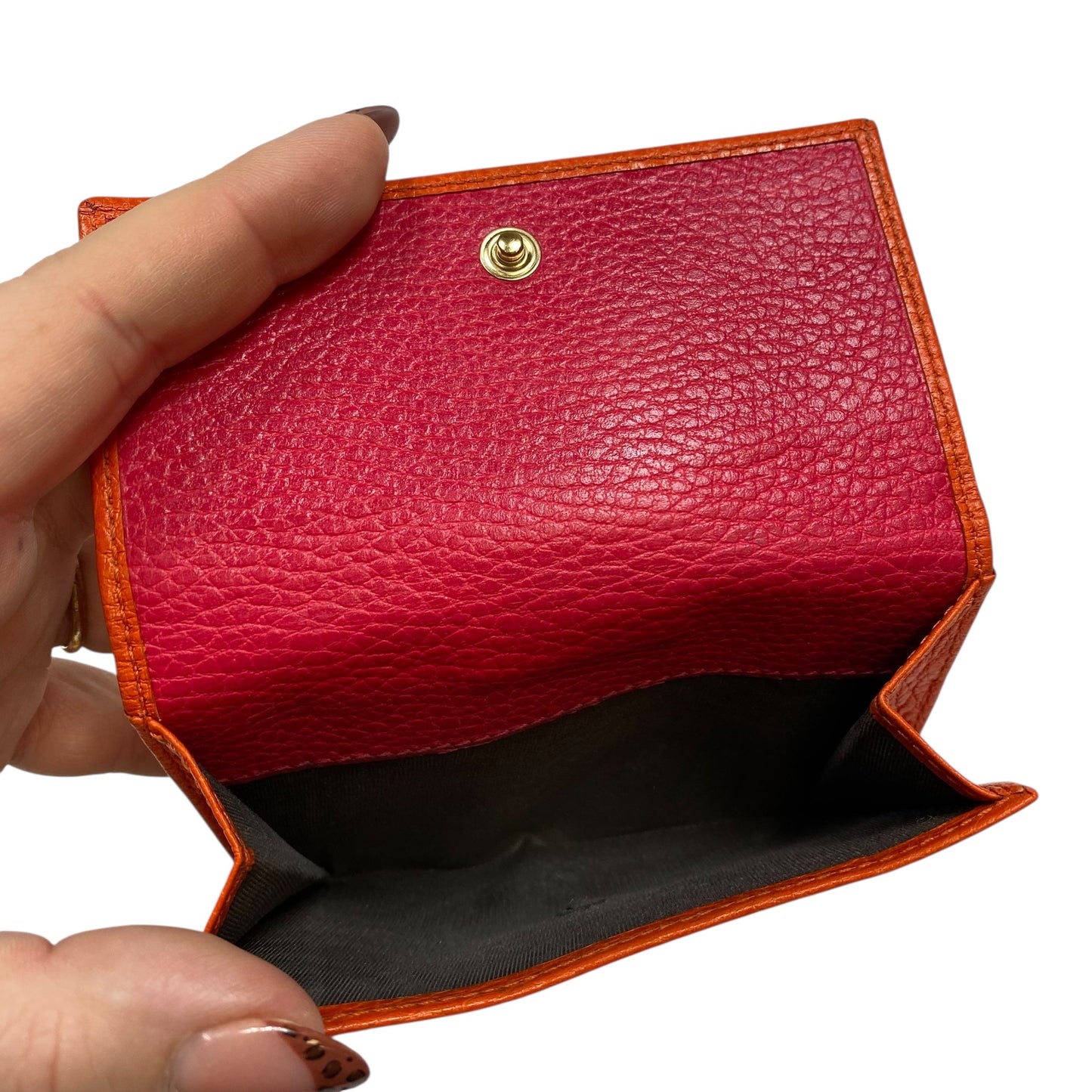 Wallet Luxury Designer By Gucci, Size: Small