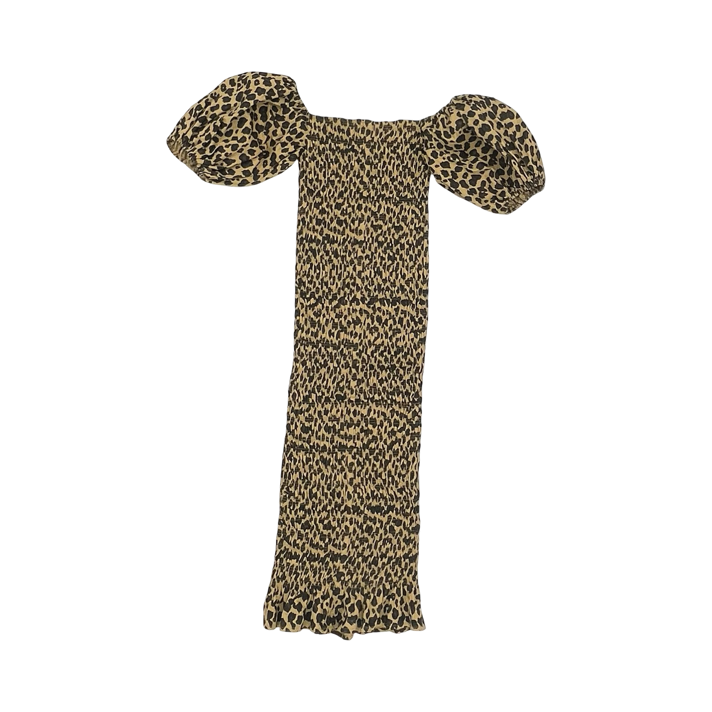 Dress Party Midi By Clothes Mentor In Leopard Print, Size:2