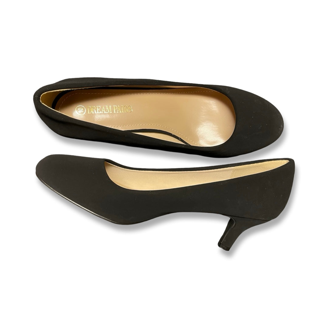 Shoes Heels Block By Dream Pairs In Black, Size:10