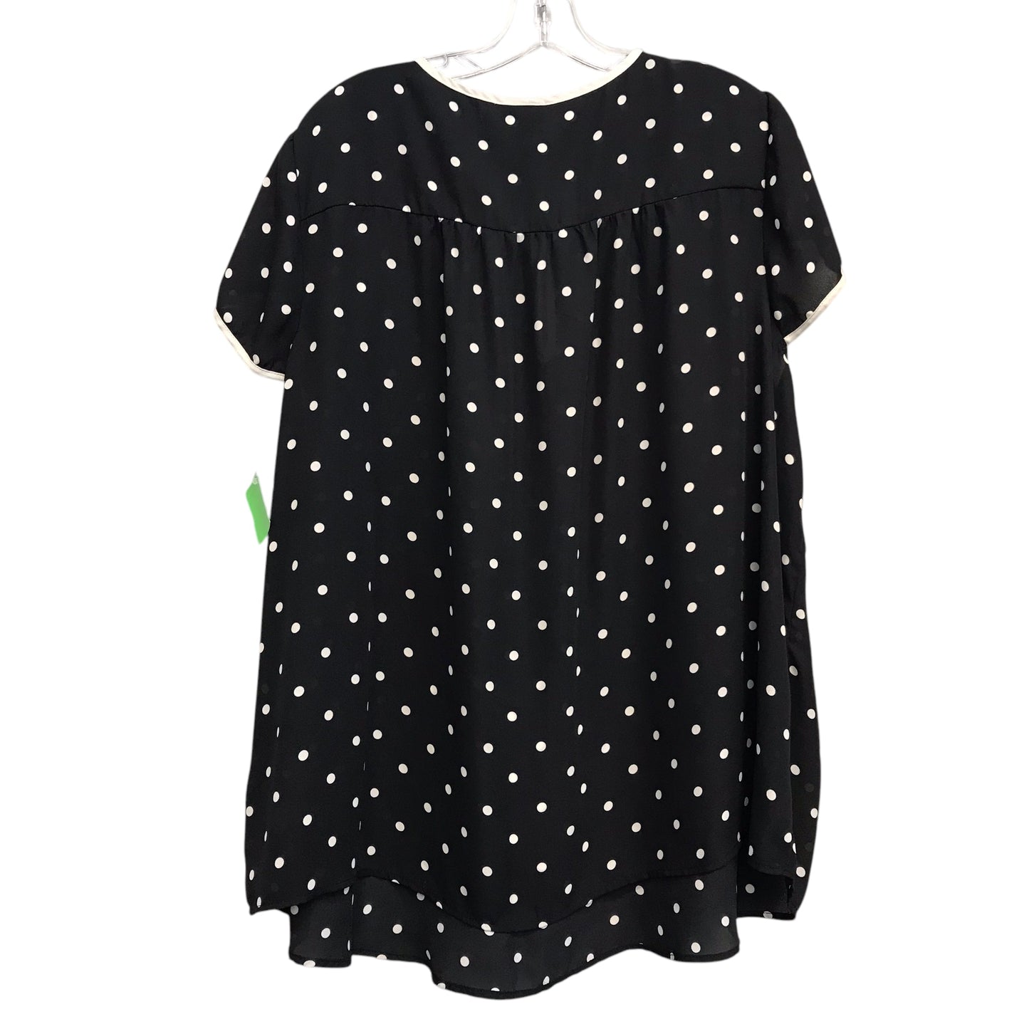 Top Sleeveless By Torrid In Black & Cream, Size:3X