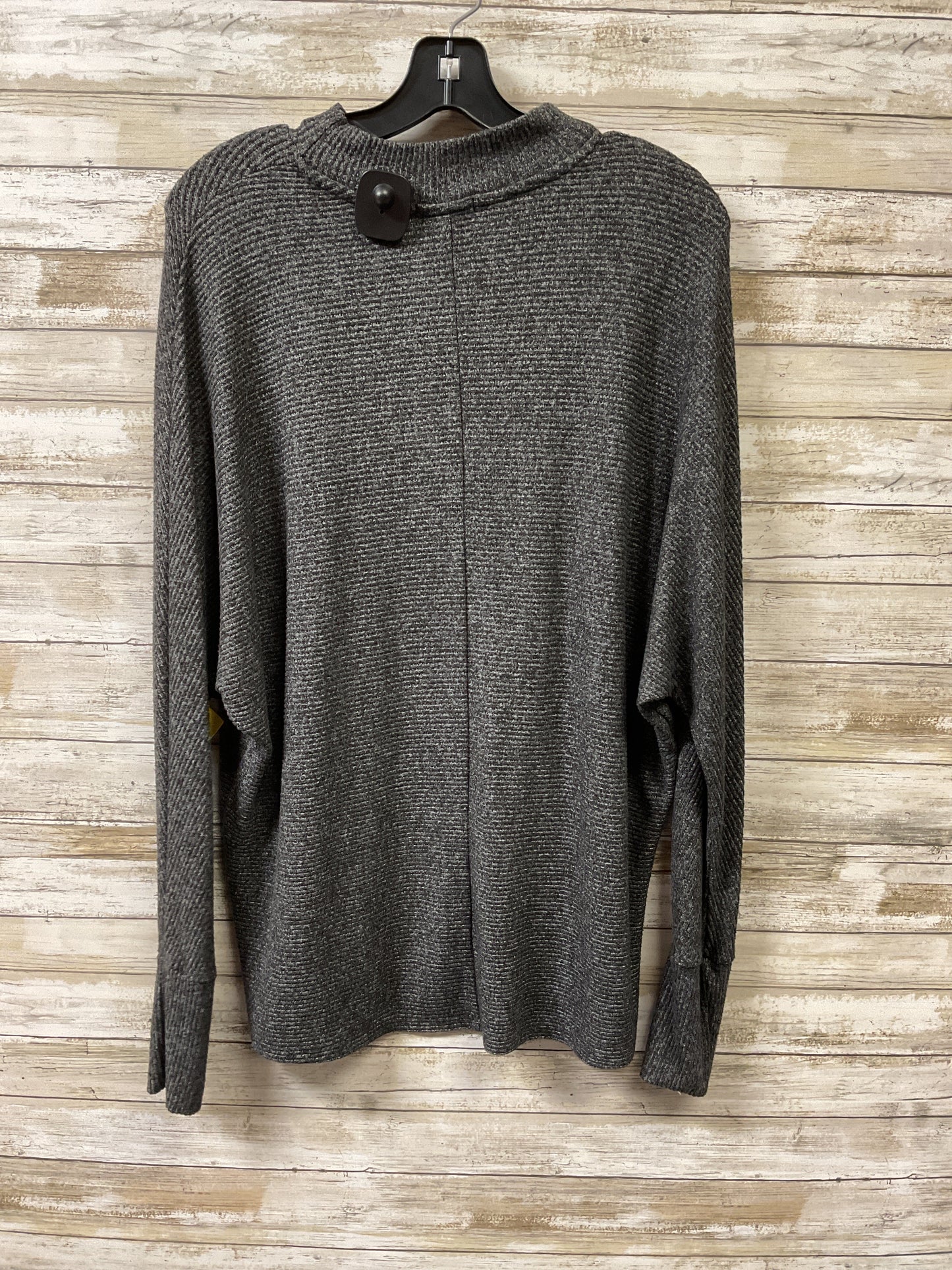 Blouse Ls By Matty M In Grey, Size:L