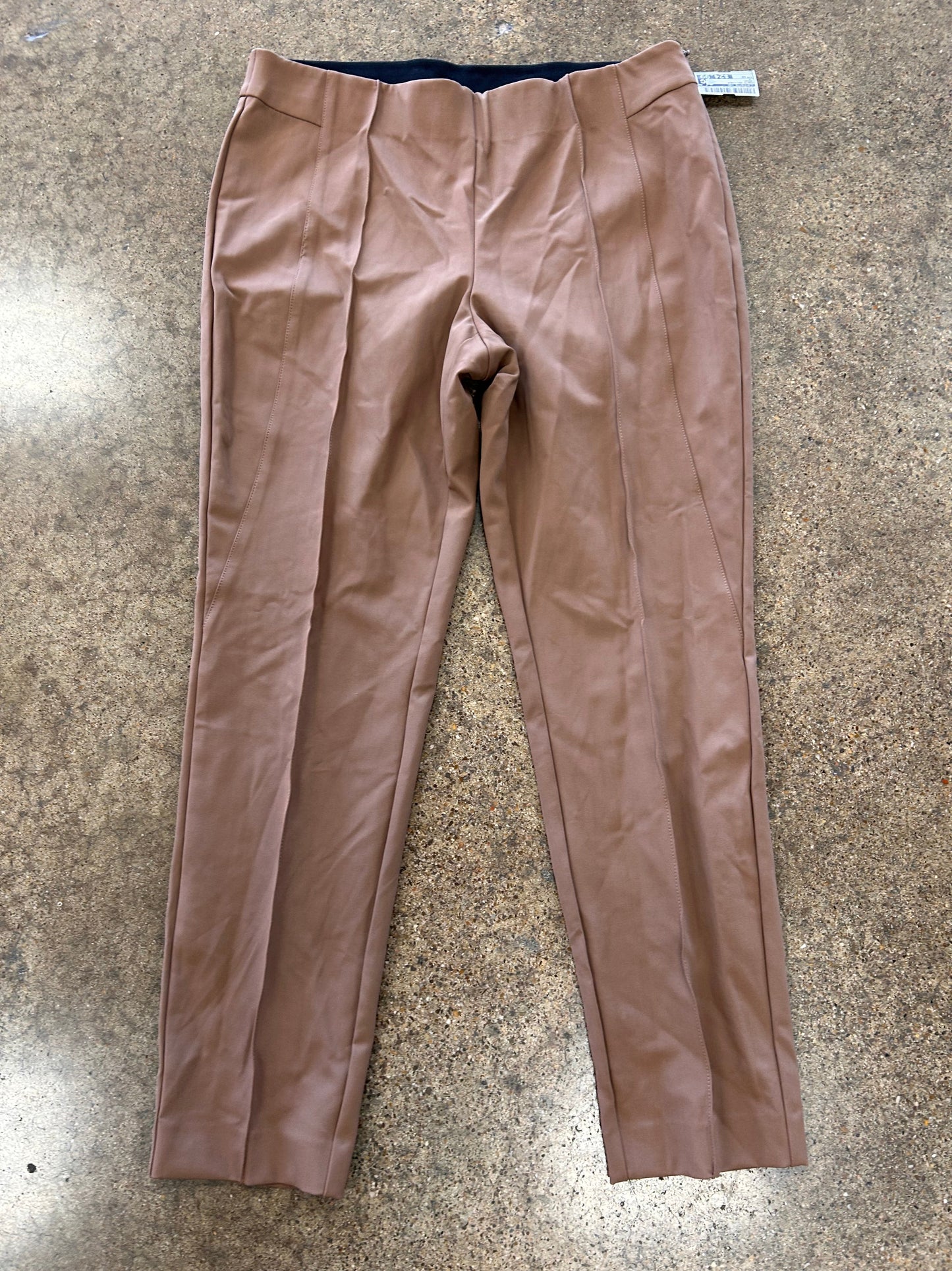 Pants Designer By Lafayette 148 In Brown, Size:12